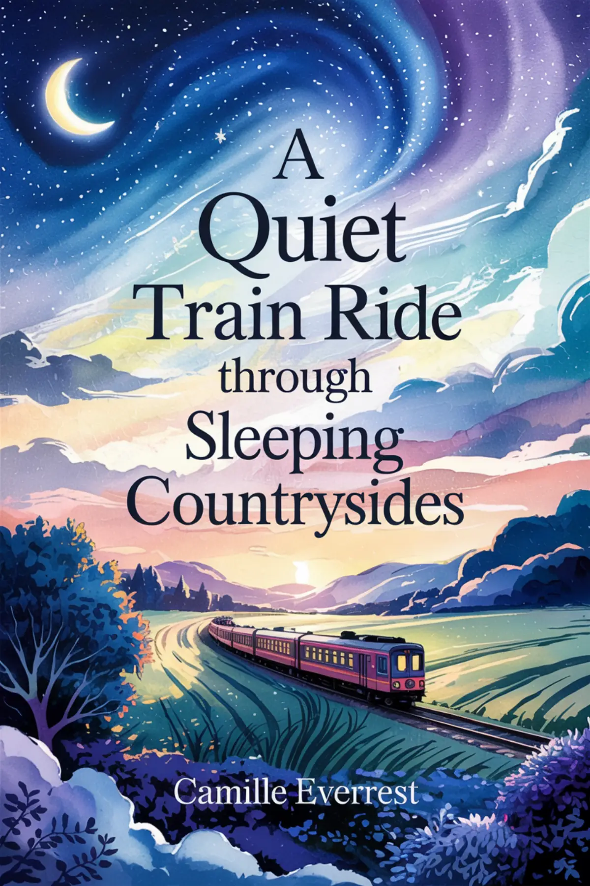 A Quiet Train Ride Through Sleeping Countrysides