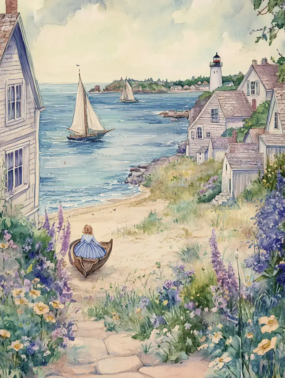 A Little Maid of Provincetown