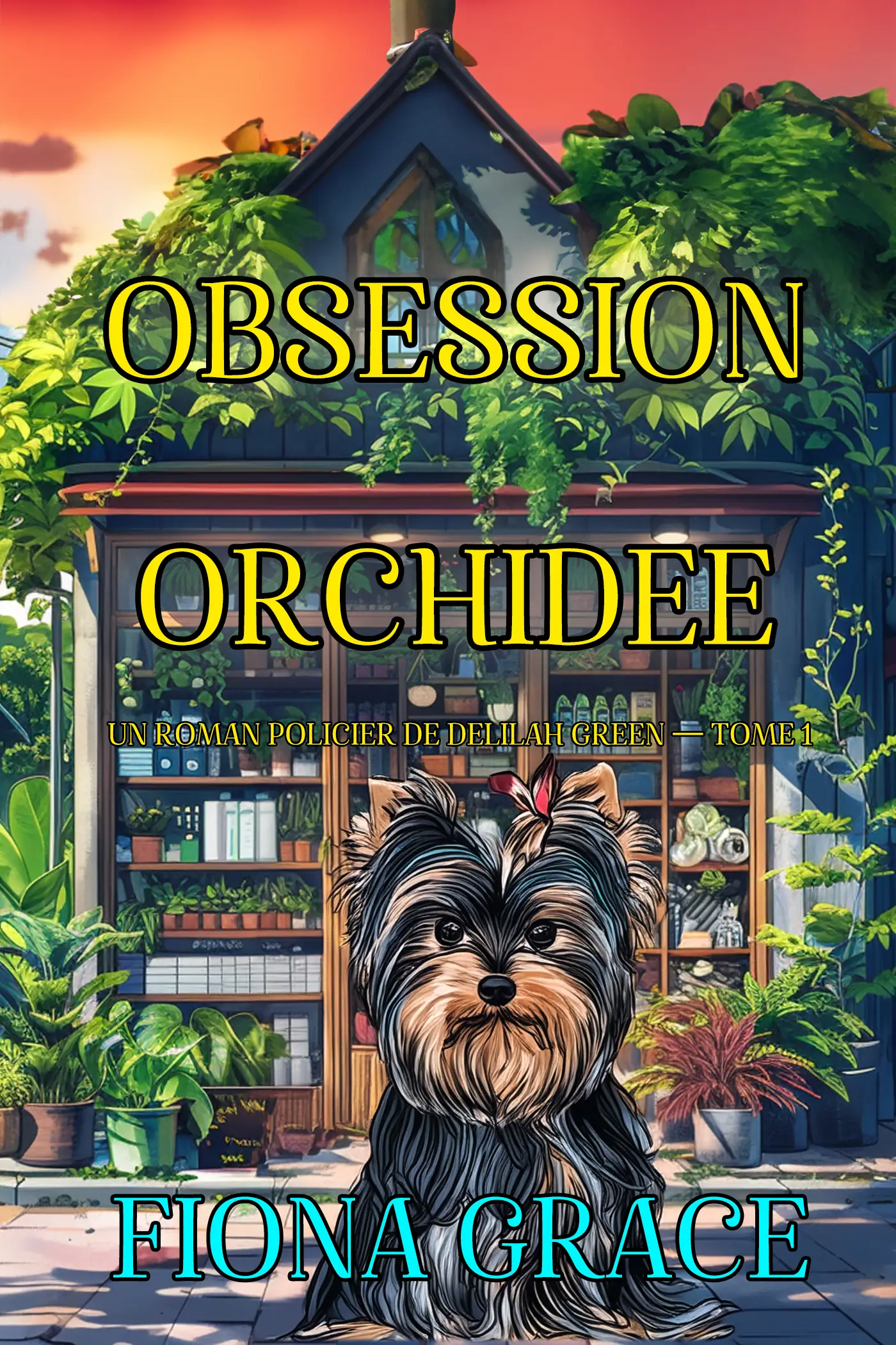 Obsession orchidée (Un roman policier de Delilah Green — tome 1)