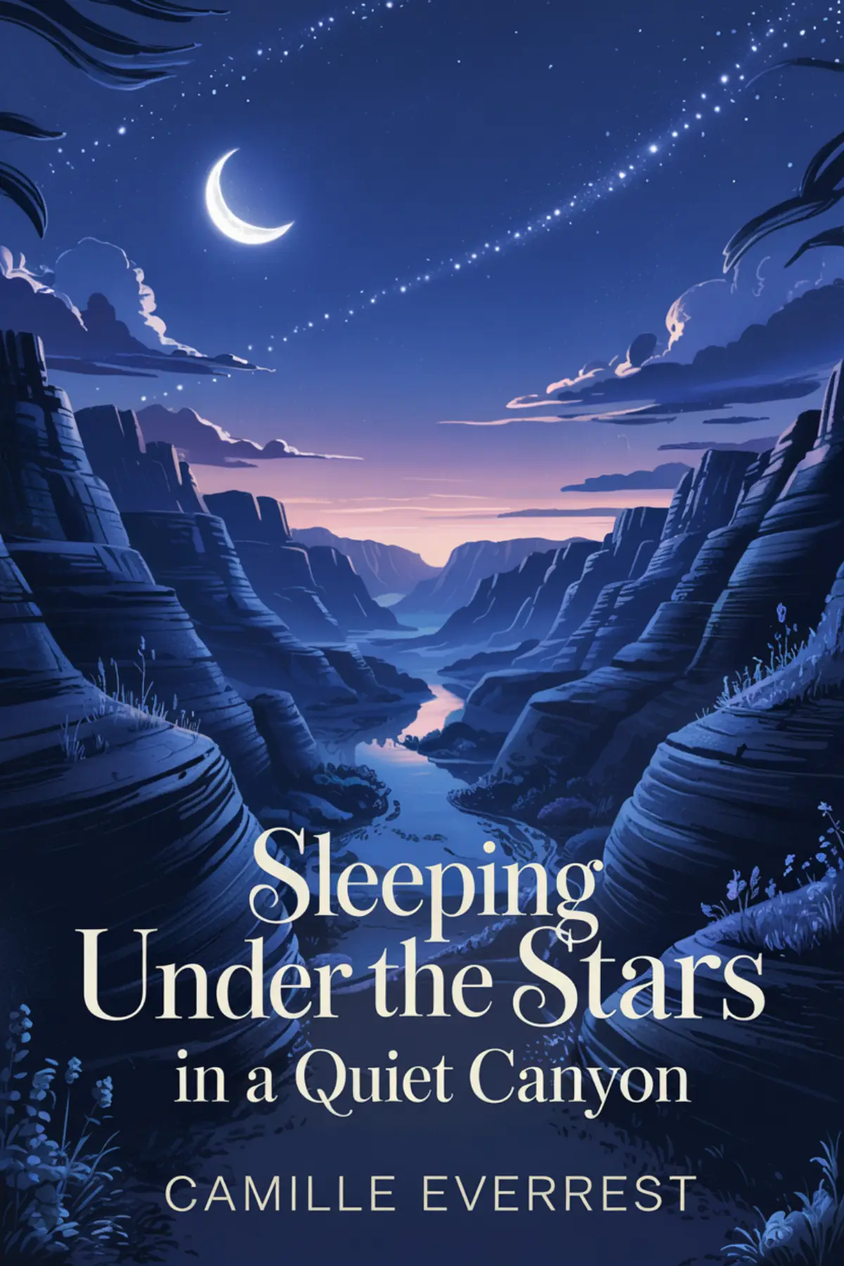 Sleeping Under the Stars in a Quiet Canyon
