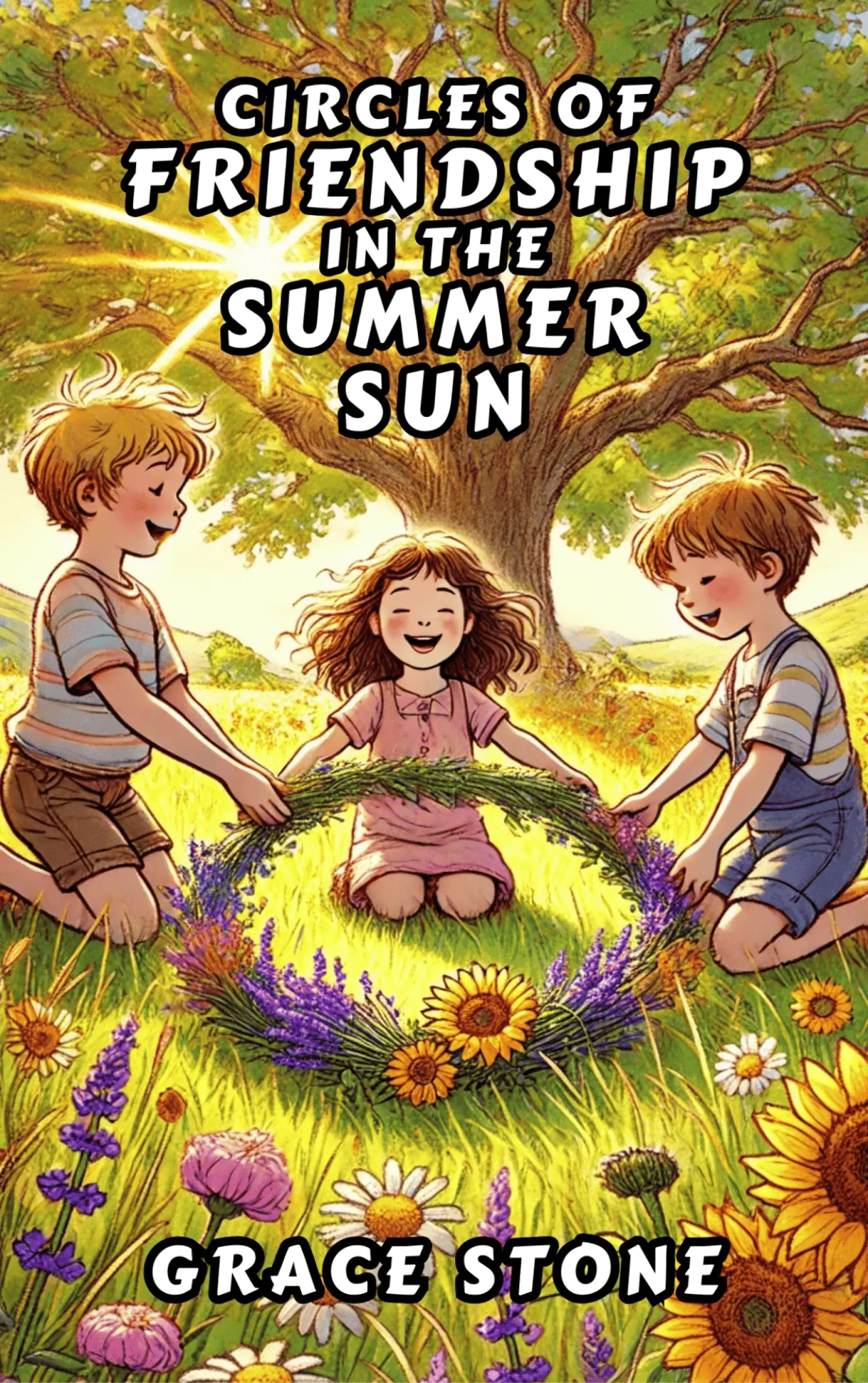 Circles of Friendship in the Summer Sun