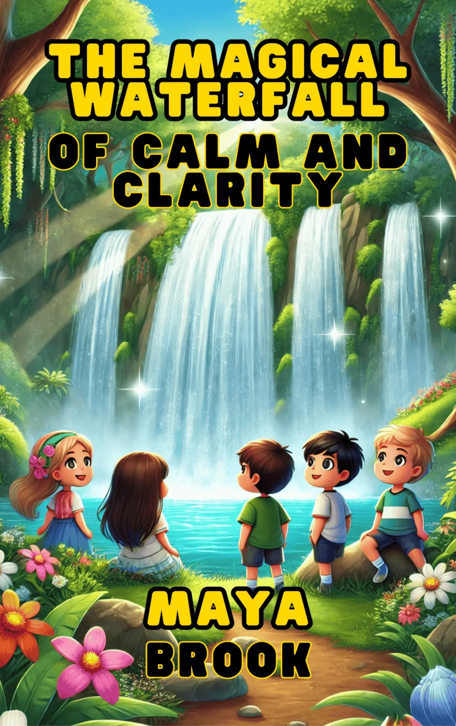 The Magical Waterfall of Calm and Clarity