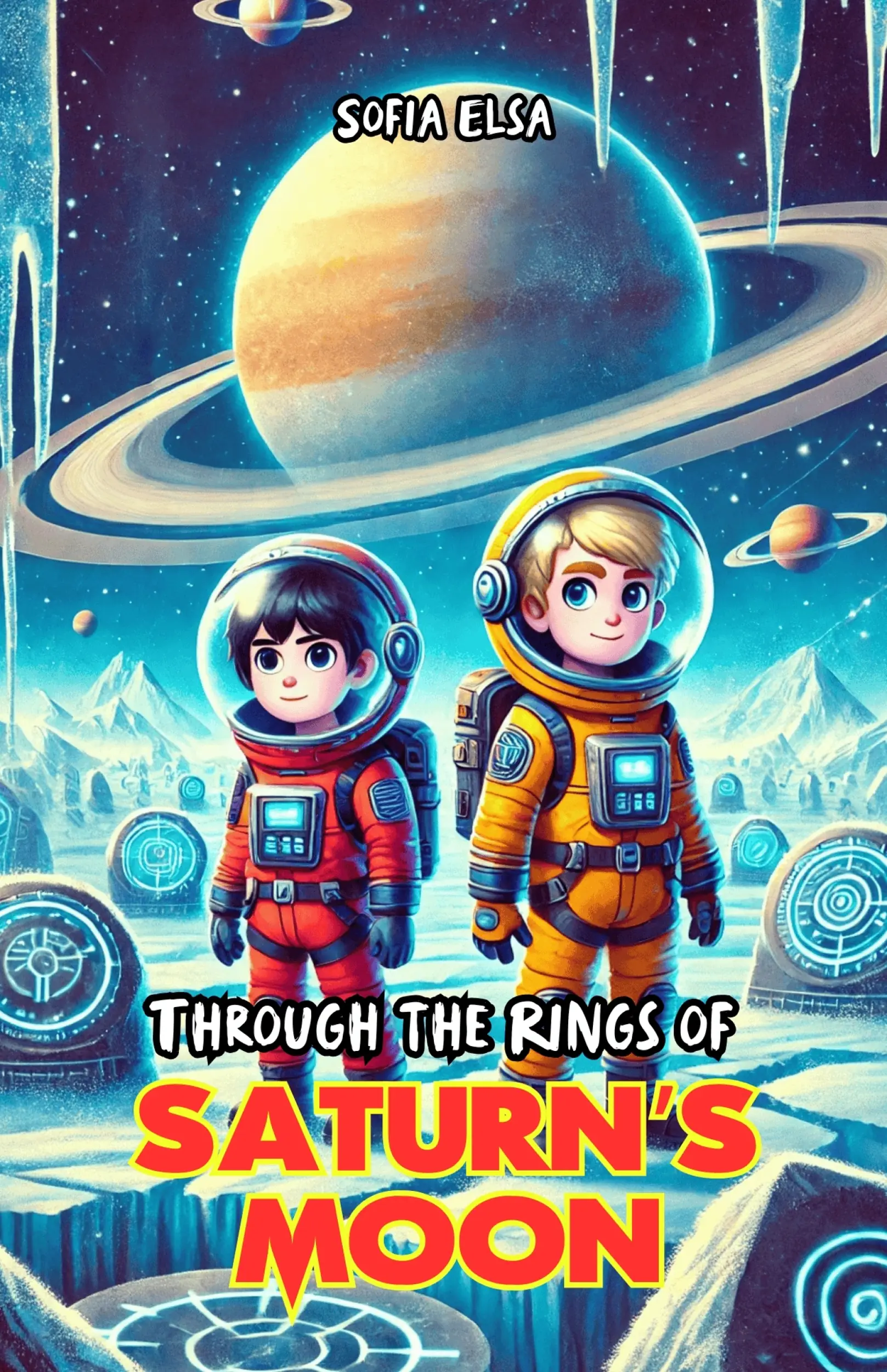 Through the Rings of Saturn’s Moon