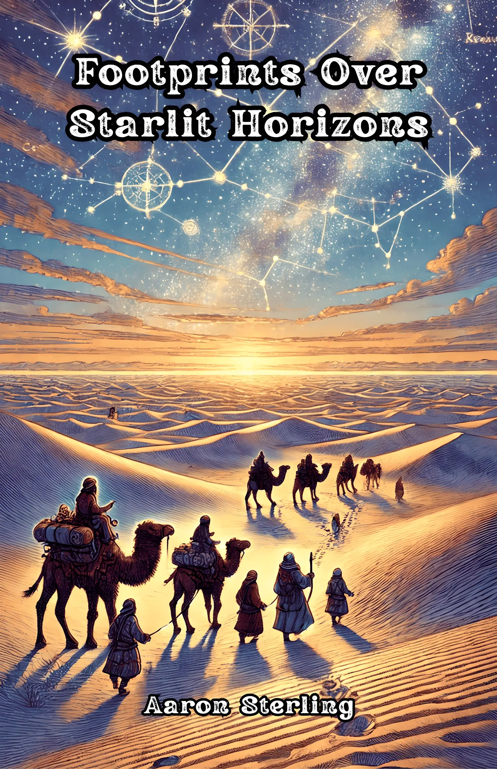 Footprints Over Starlit Horizons