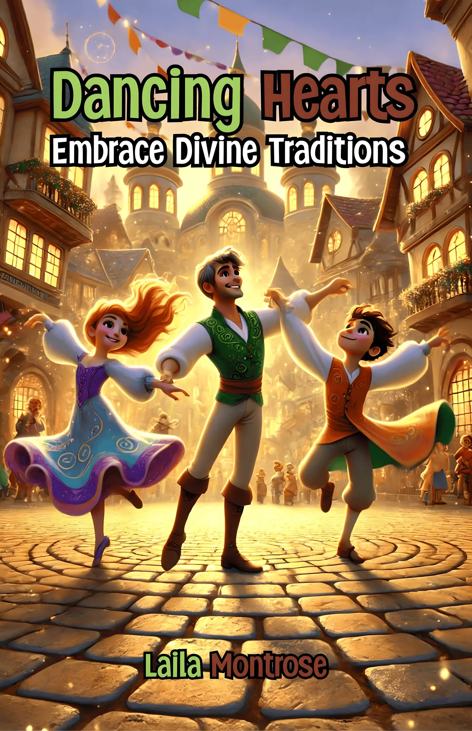 Dancing Hearts Embrace Divine Traditions