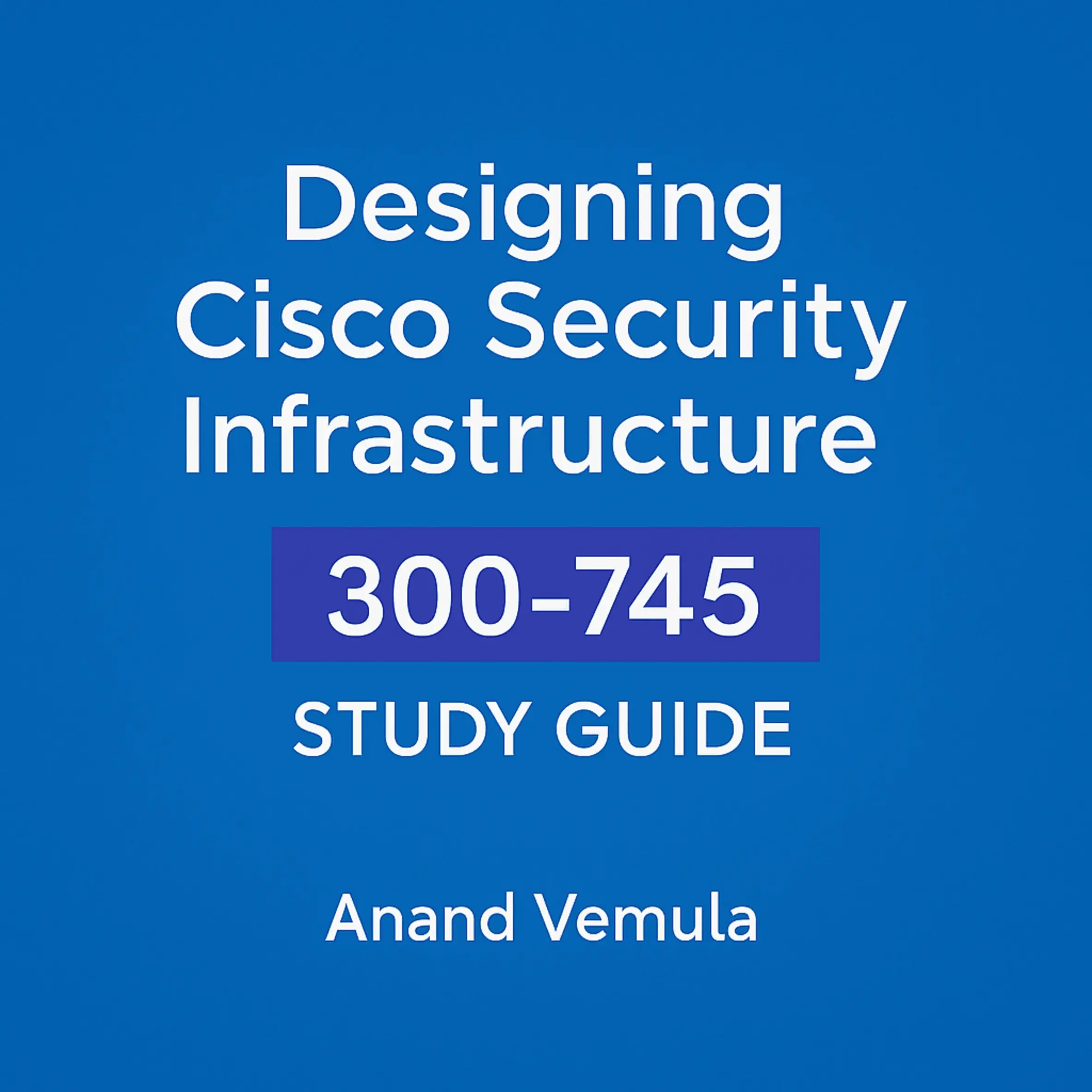 Designing Cisco Security Infrastructure 300-745 Study Guide