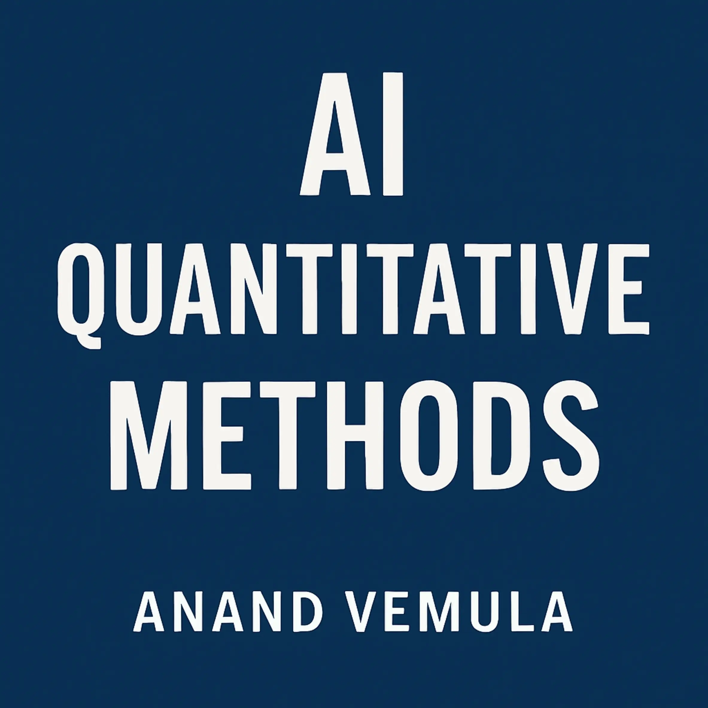 AI Quantitative Methods