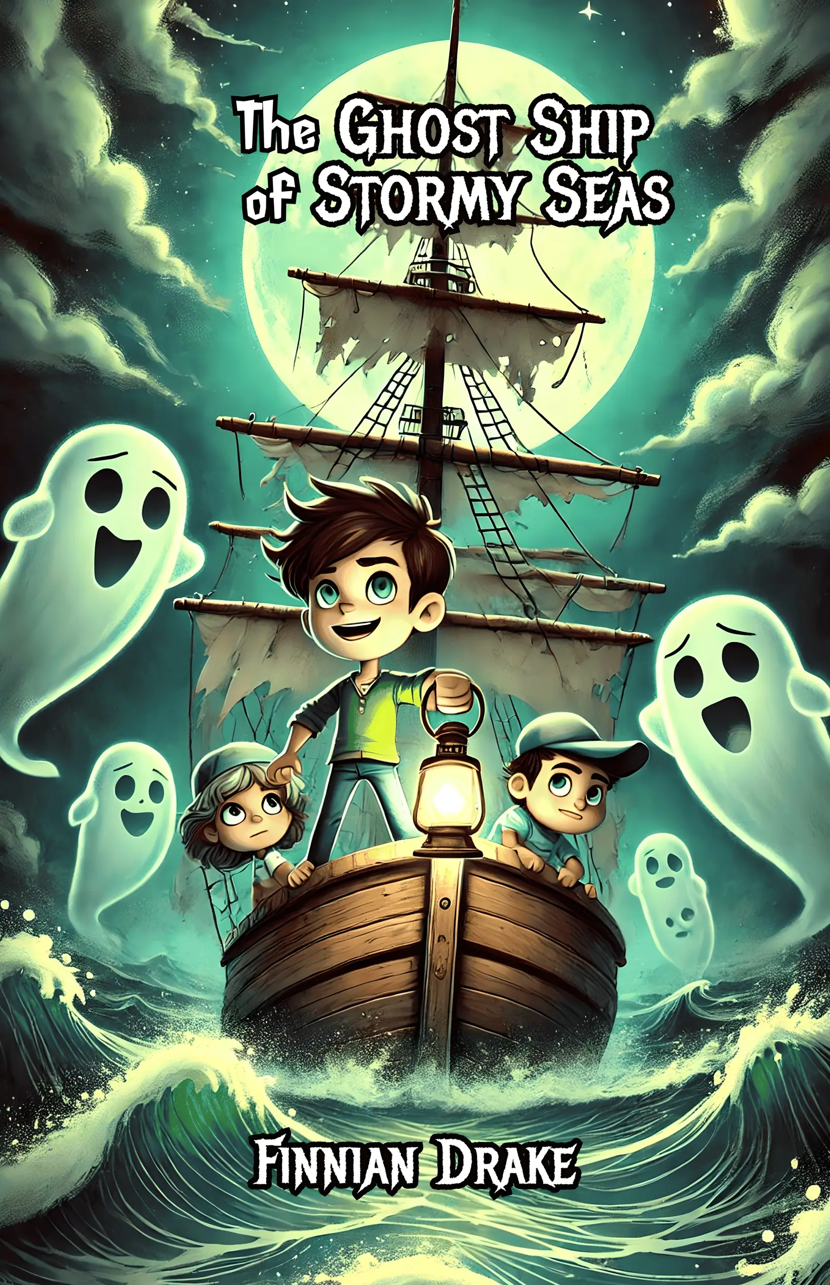 The Ghost Ship of Stormy Seas