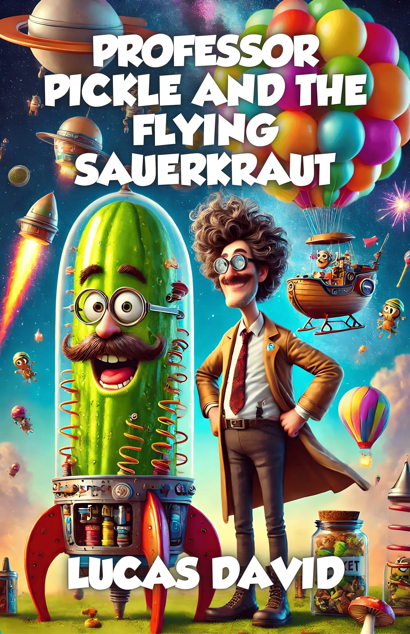 Professor Pickle and the Flying Sauerkraut