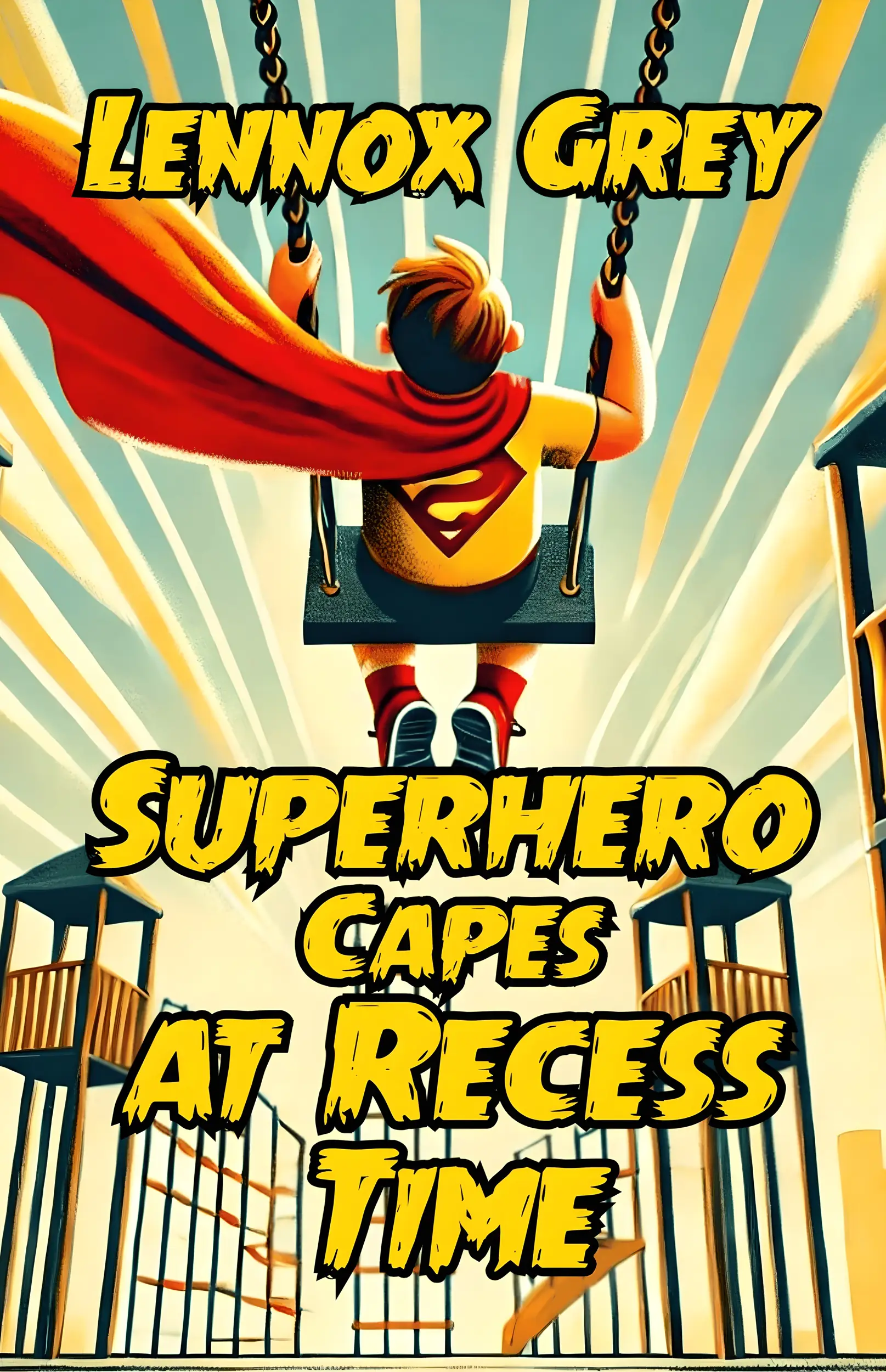 Superhero Capes at Recess Time