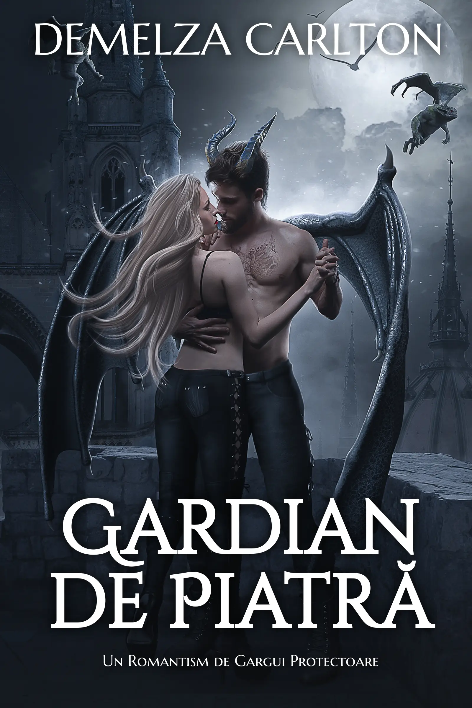 Gardian de Piatră: Un Romantism de Gargui Protectoare