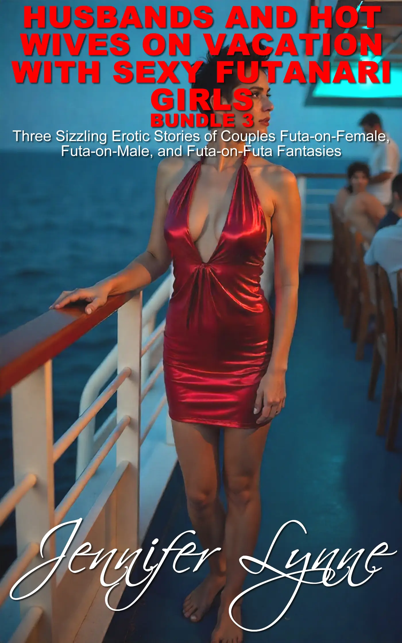 Husband and Hot Wives on Vacation with Sexy Futanari Girls  Bundle 3