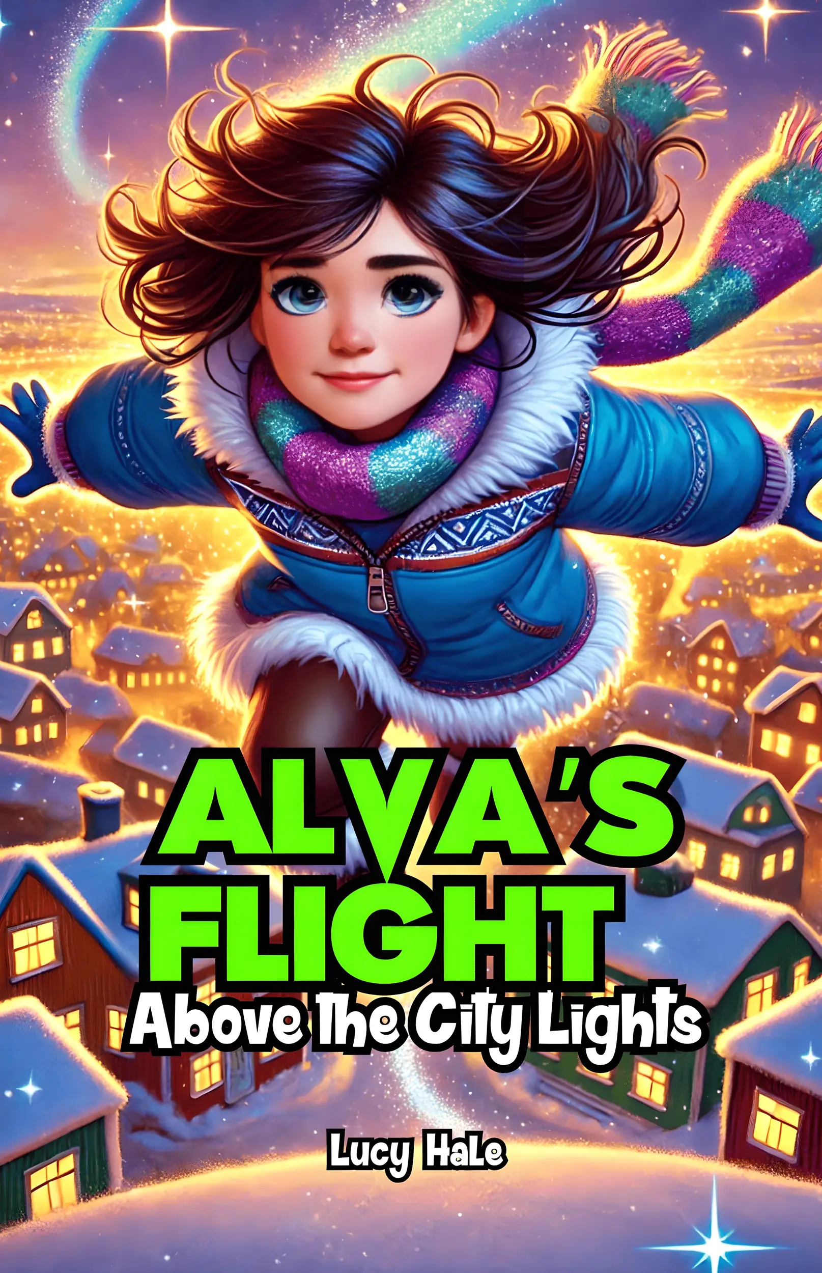 Alva’s Flight Above the City Lights