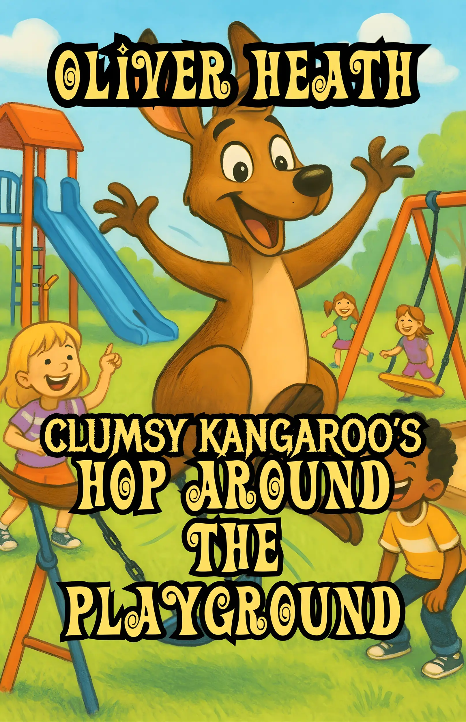 Clumsy Kangaroo’s Hop Around the Playground