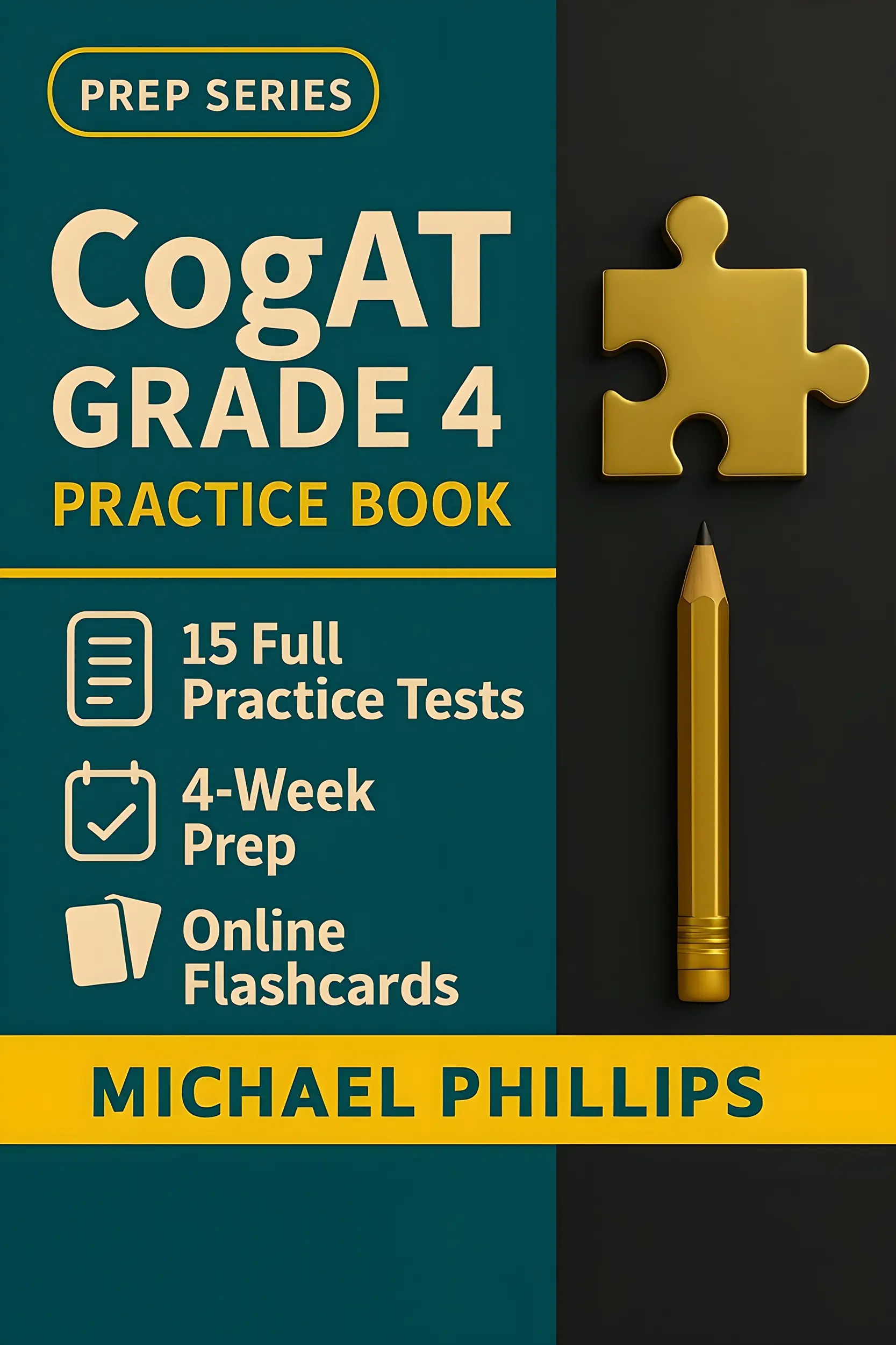CogAT Grade 4 Practice Book