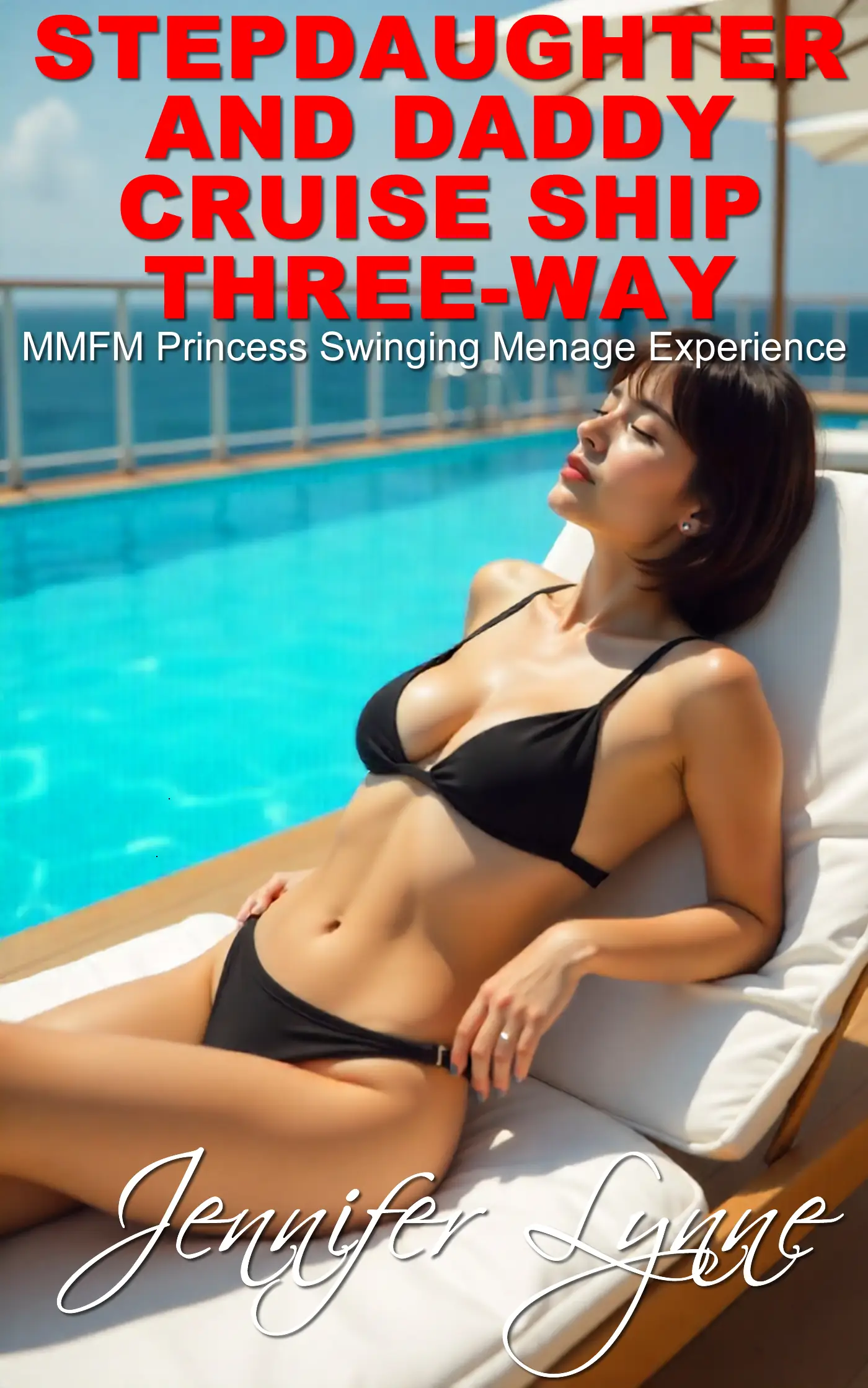 Stepdaughter and Daddy Cruise Ship Three-way