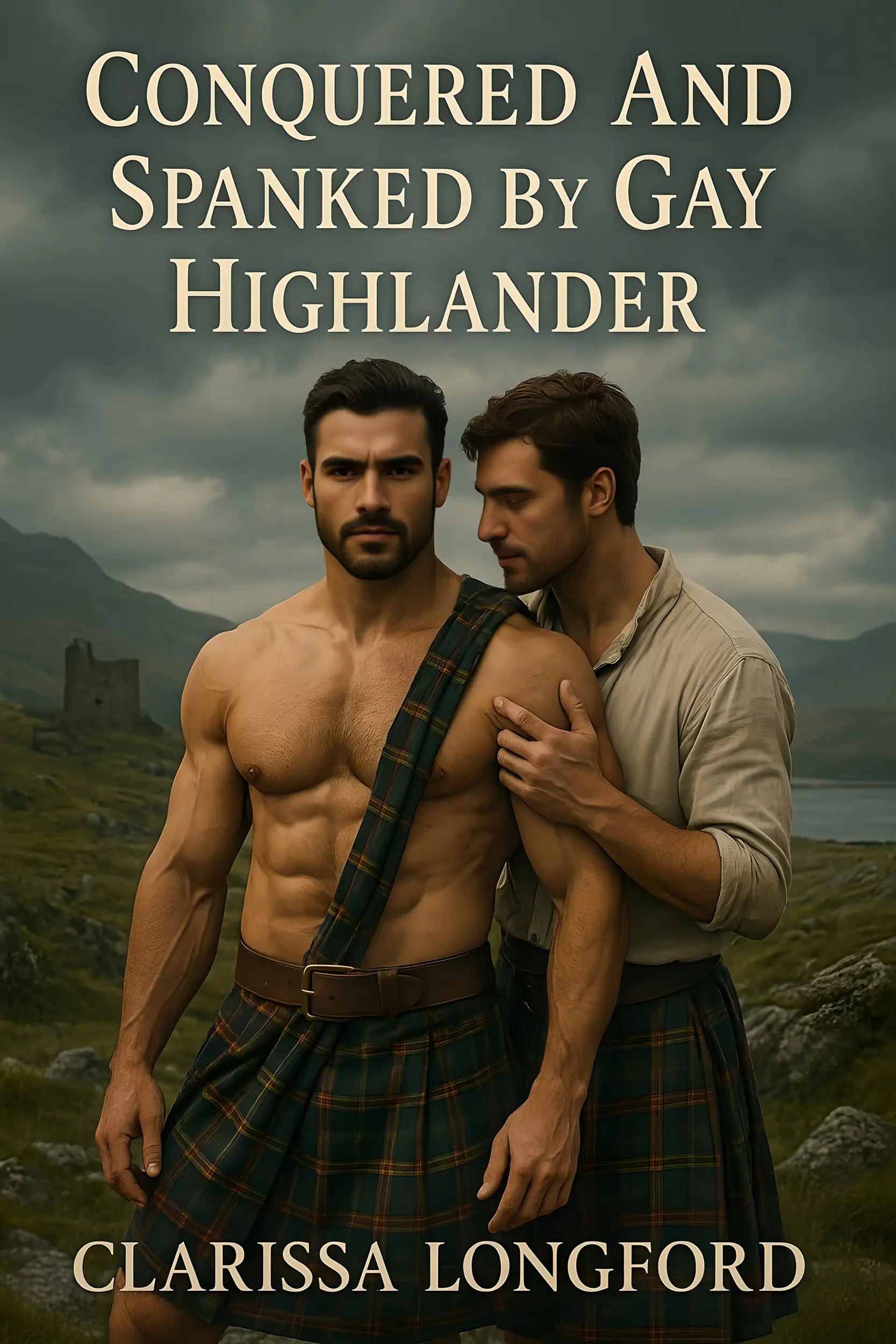 Conquered And Spanked By The Gay Highlander