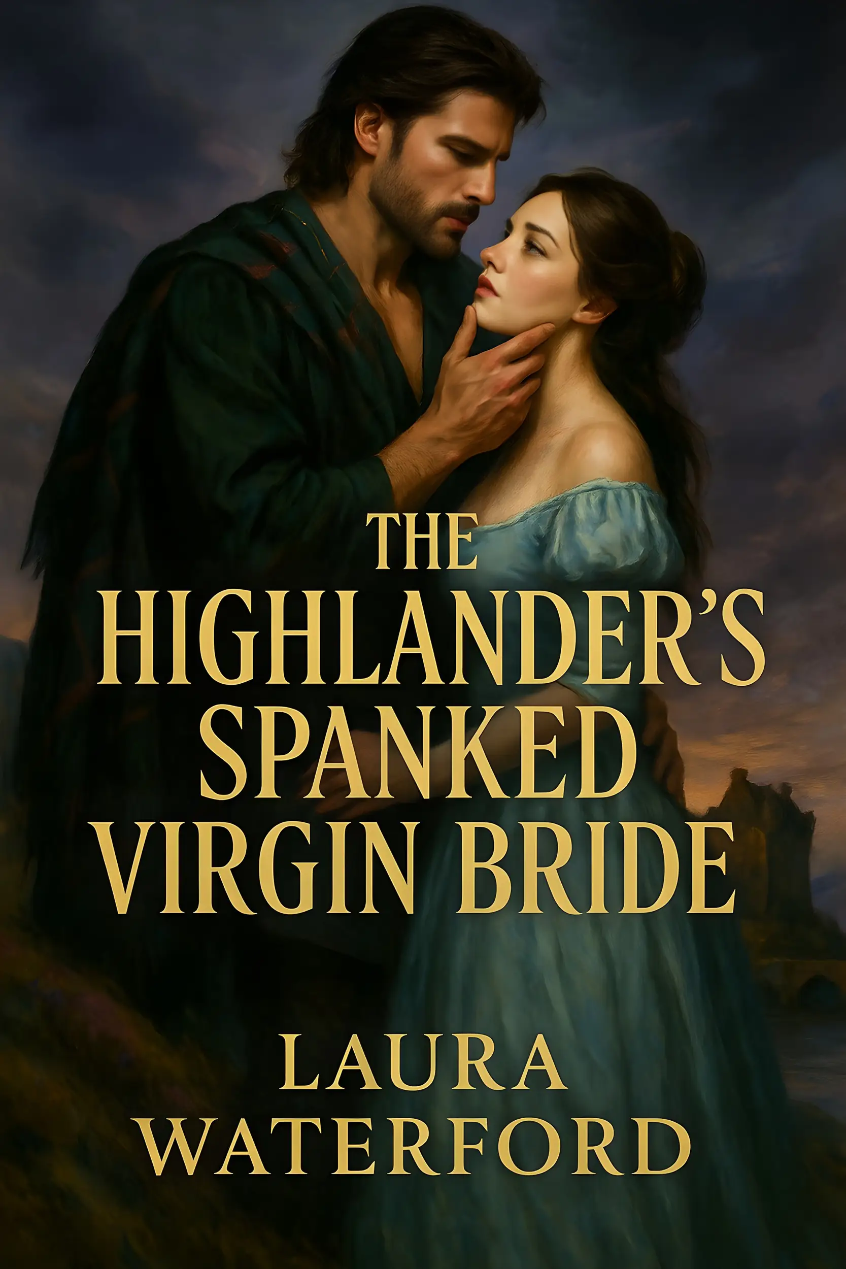 The Highlander's Spanked Virgin Bride