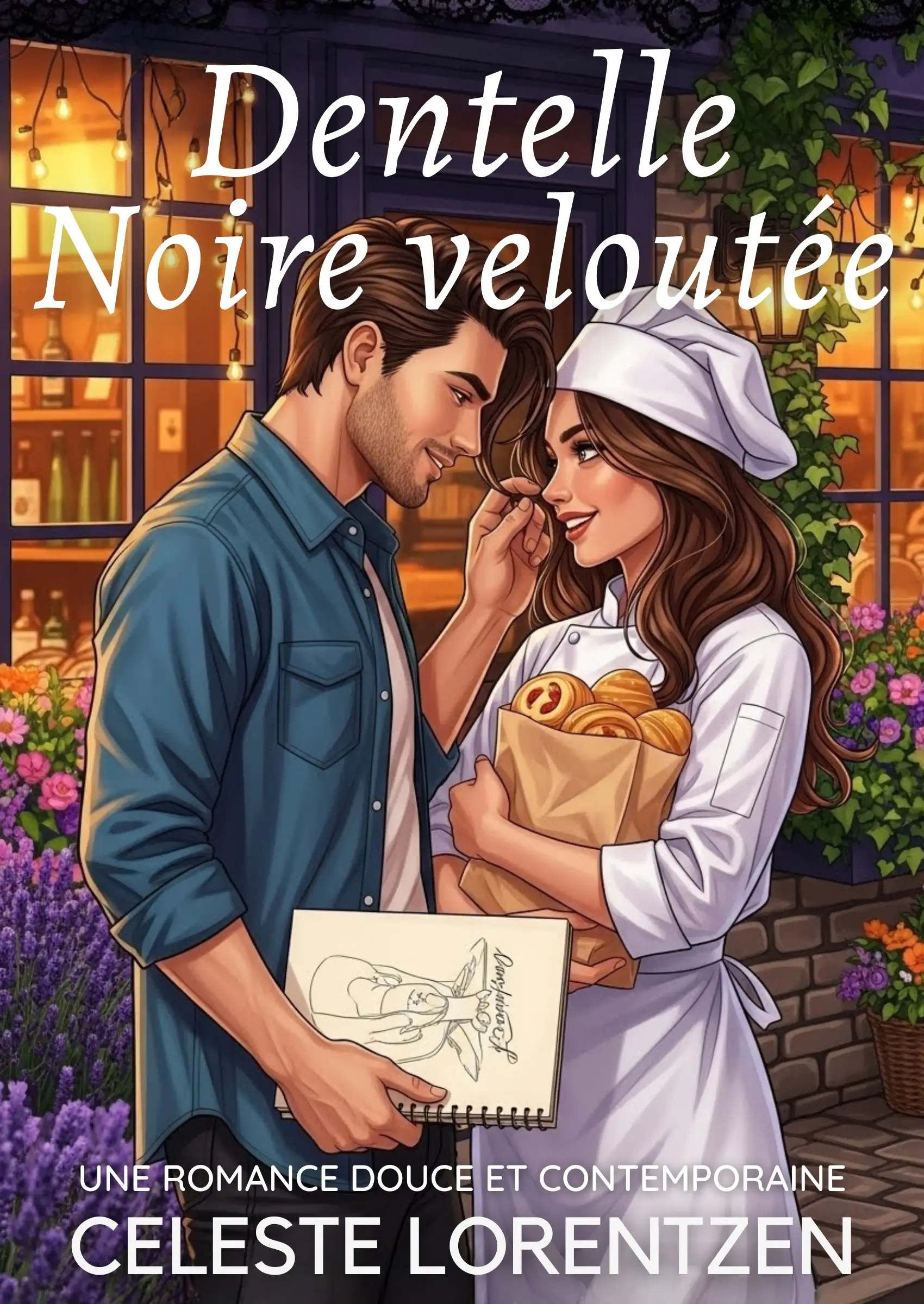 Dentelle Noire Veloutée