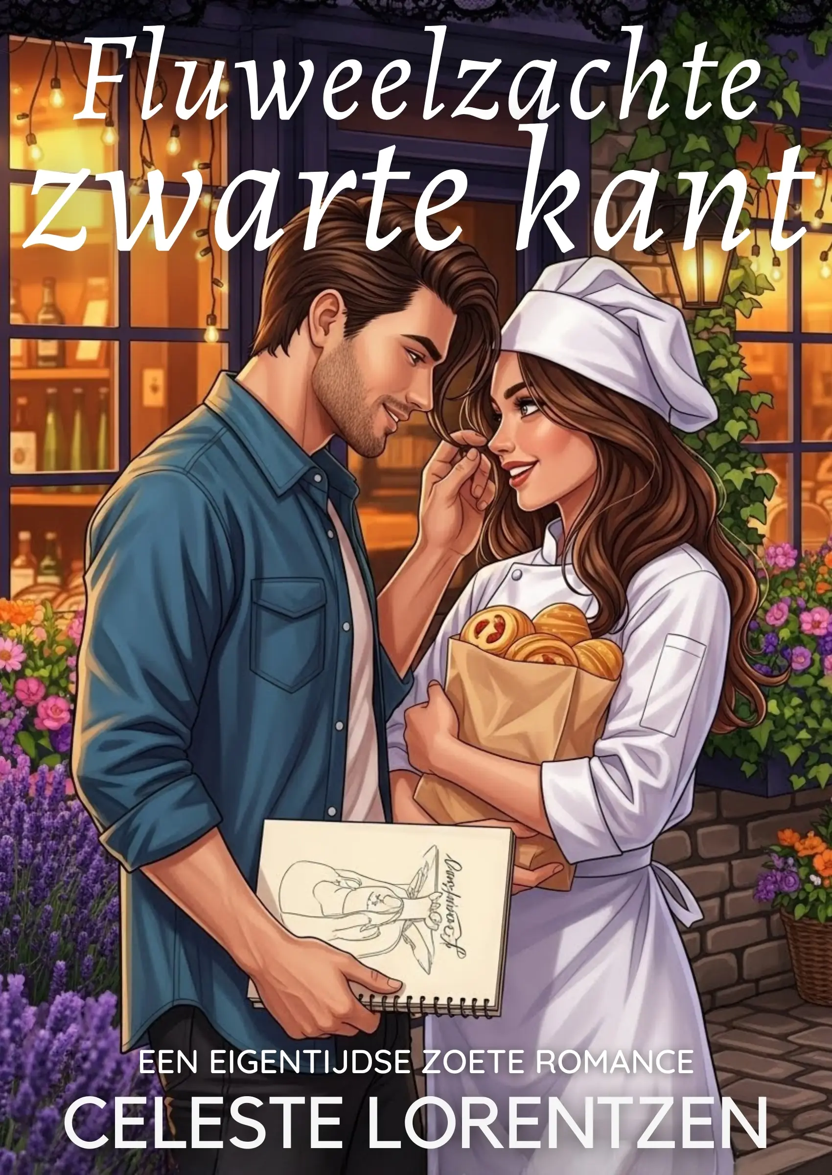 Fluweelzachte Zwarte Kant