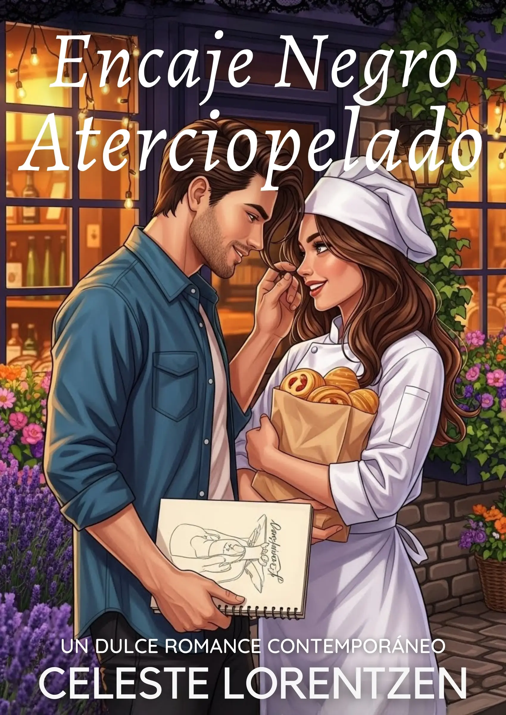 Encaje Negro Aterciopelado