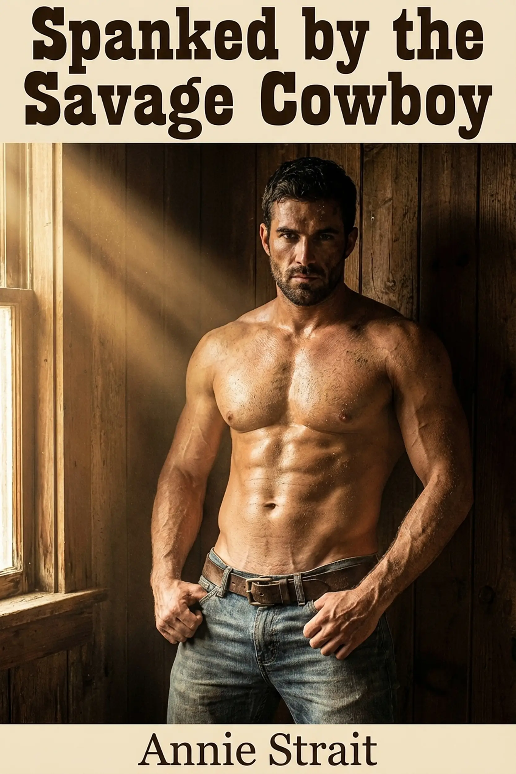 Spanked by the Savage Cowboy