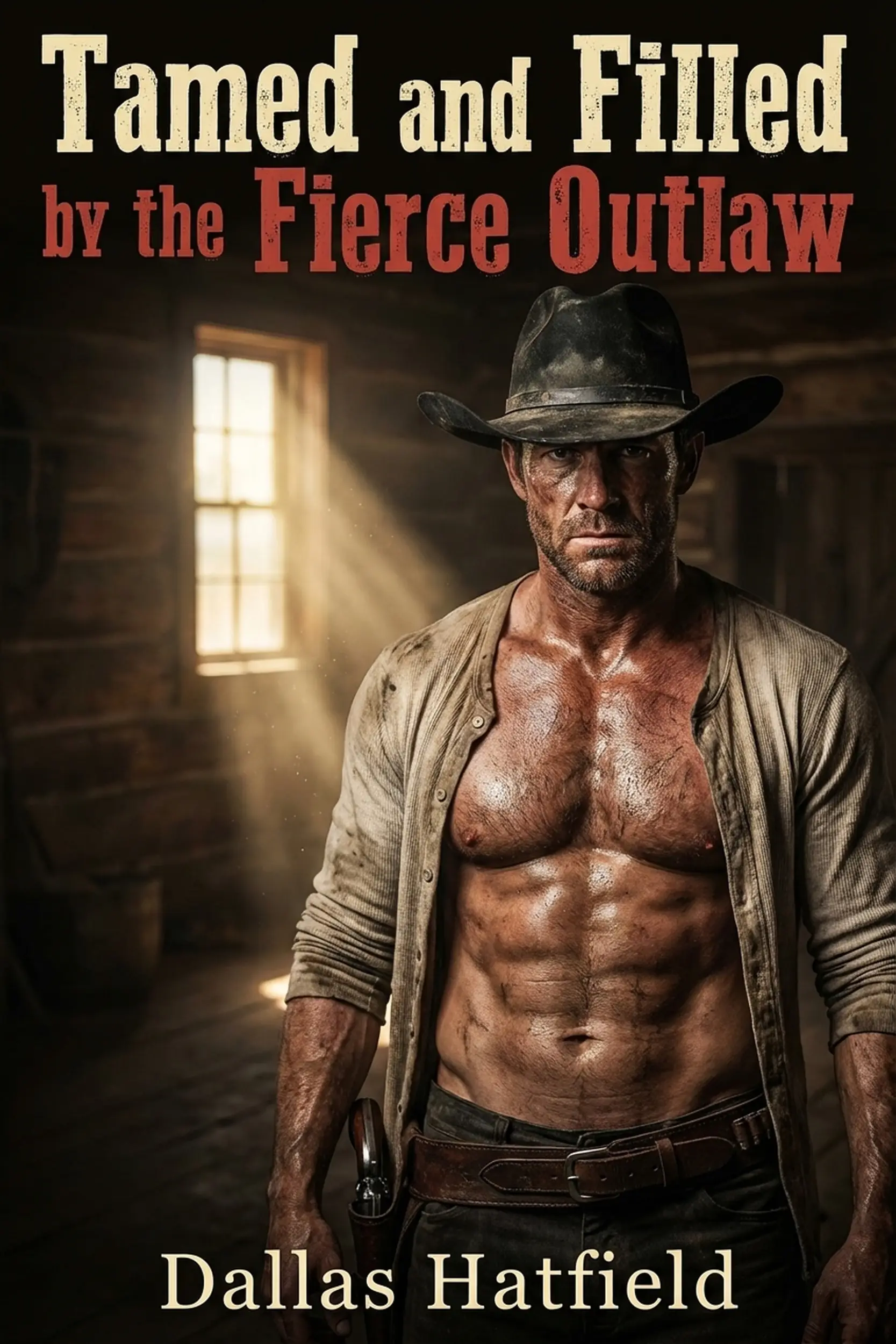 Tamed and Filled by the Fierce Outlaw