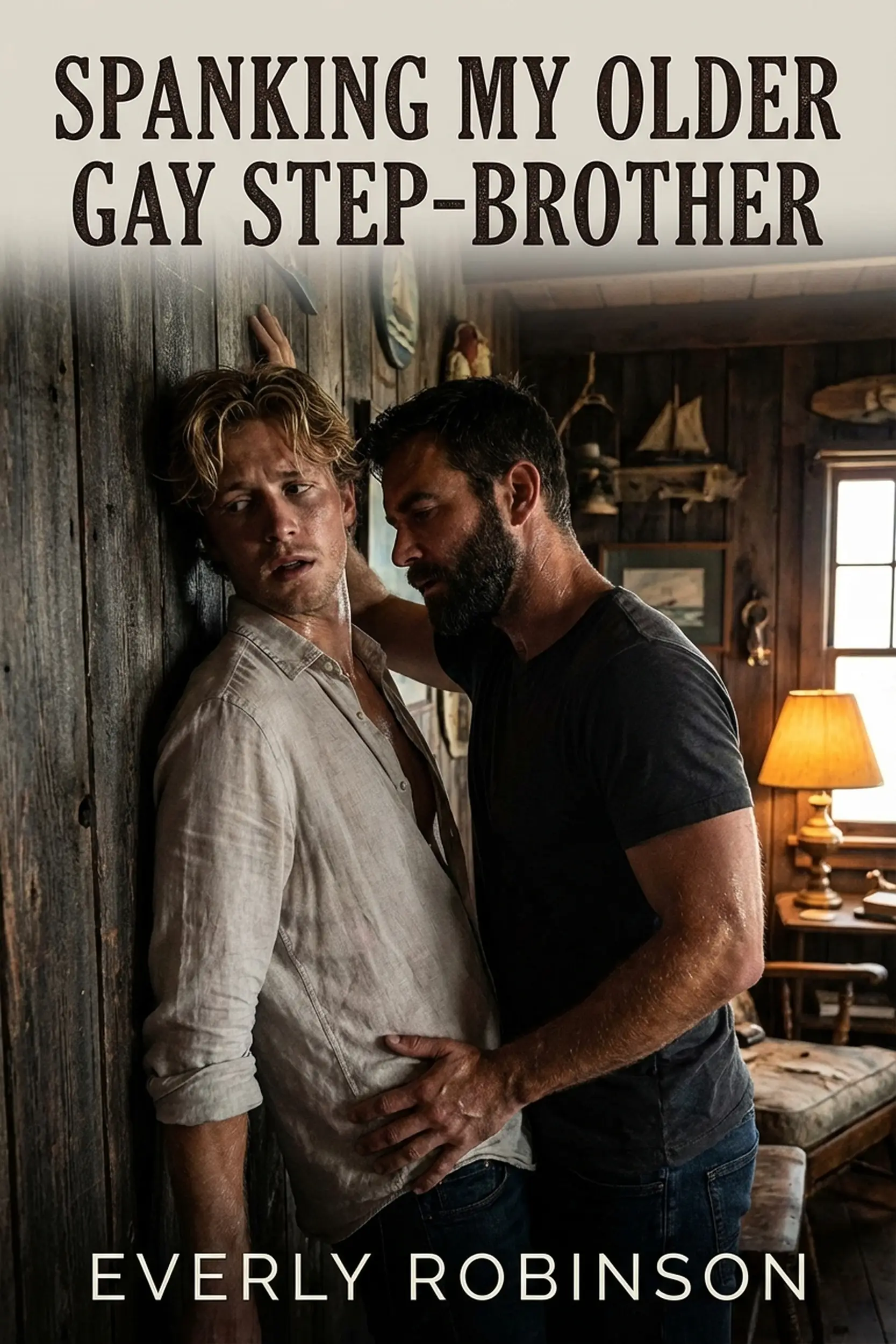 Spanking My Older Gay Step-Brother