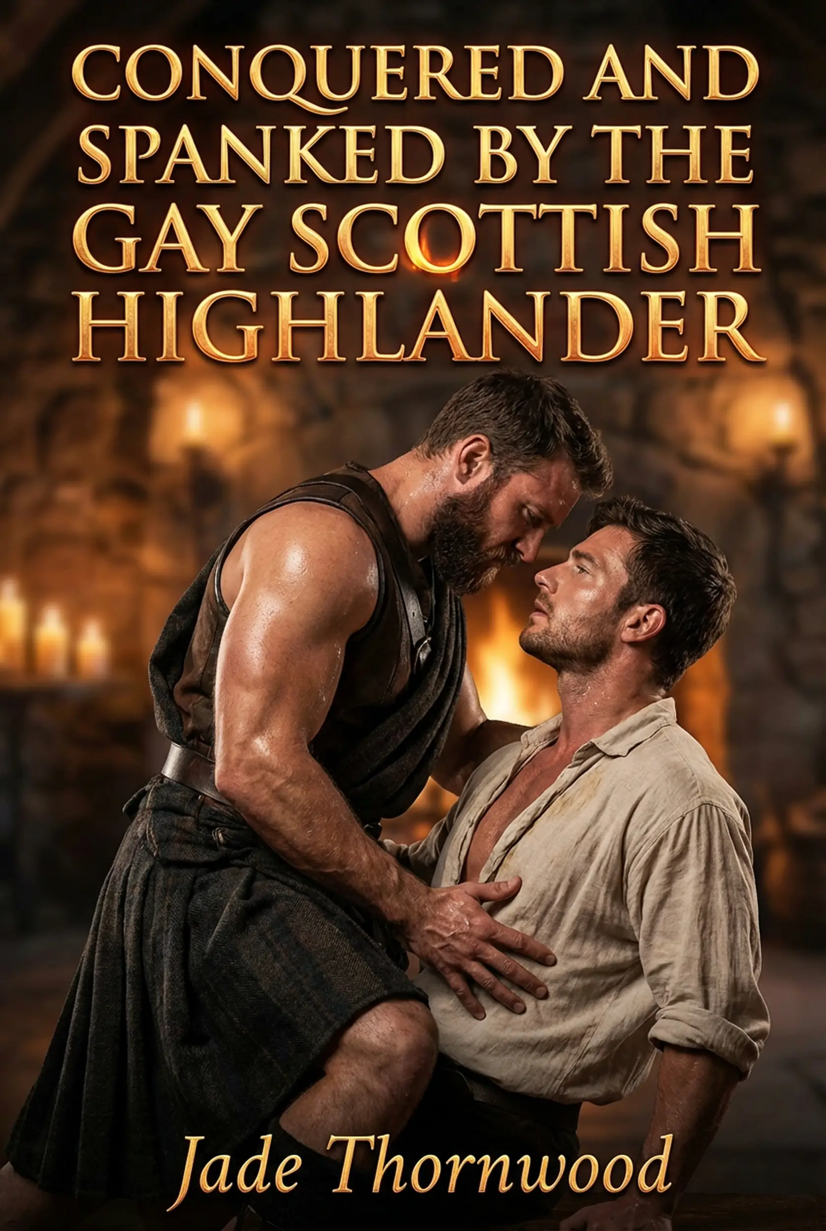 Conquered And Spanked By The Gay Scottish Highlander