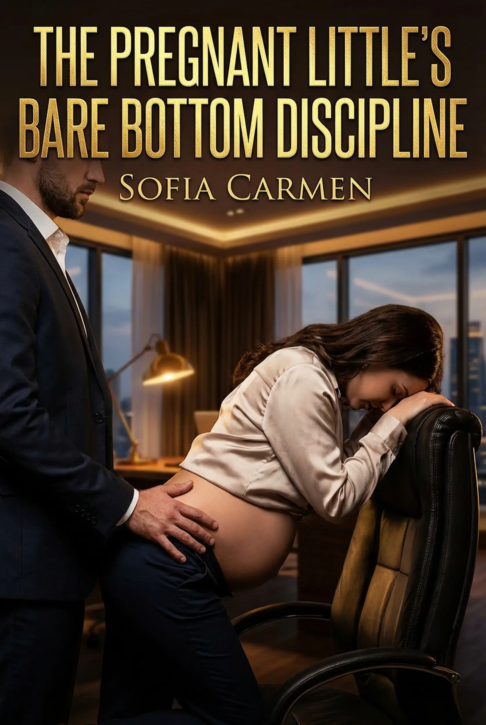 The Pregnant Little's Bare Bottom Discipline
