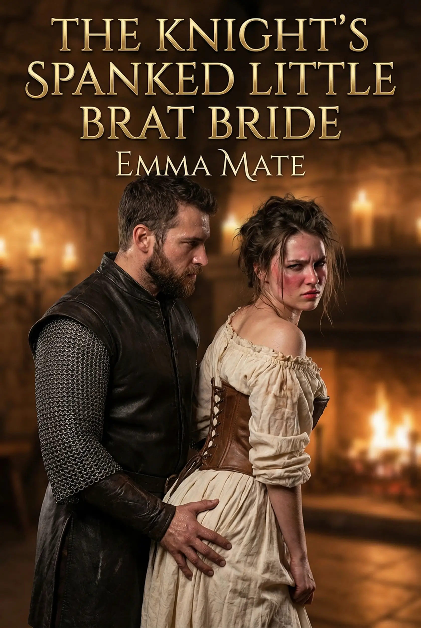The Knight's Spanked Little Brat Bride