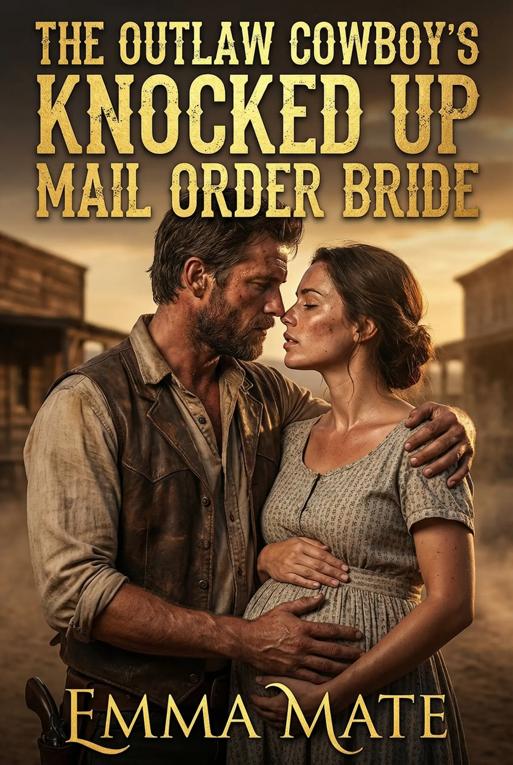 The Outlaw Cowboy's Knocked Up Mail Order Bride
