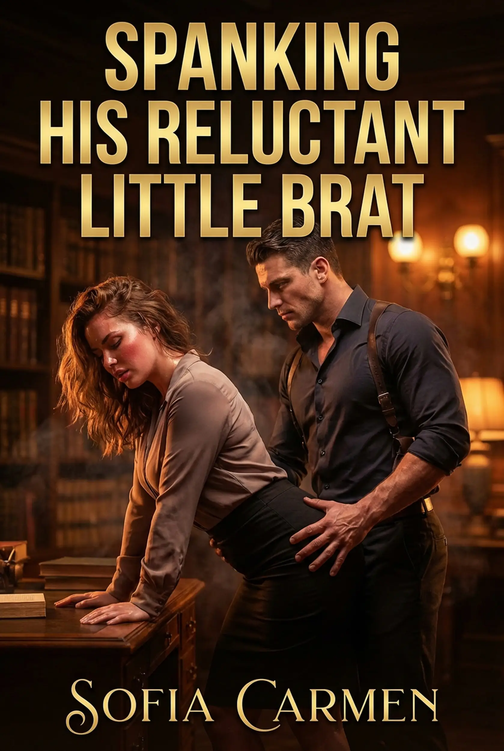 Spanking His Reluctant Little Brat