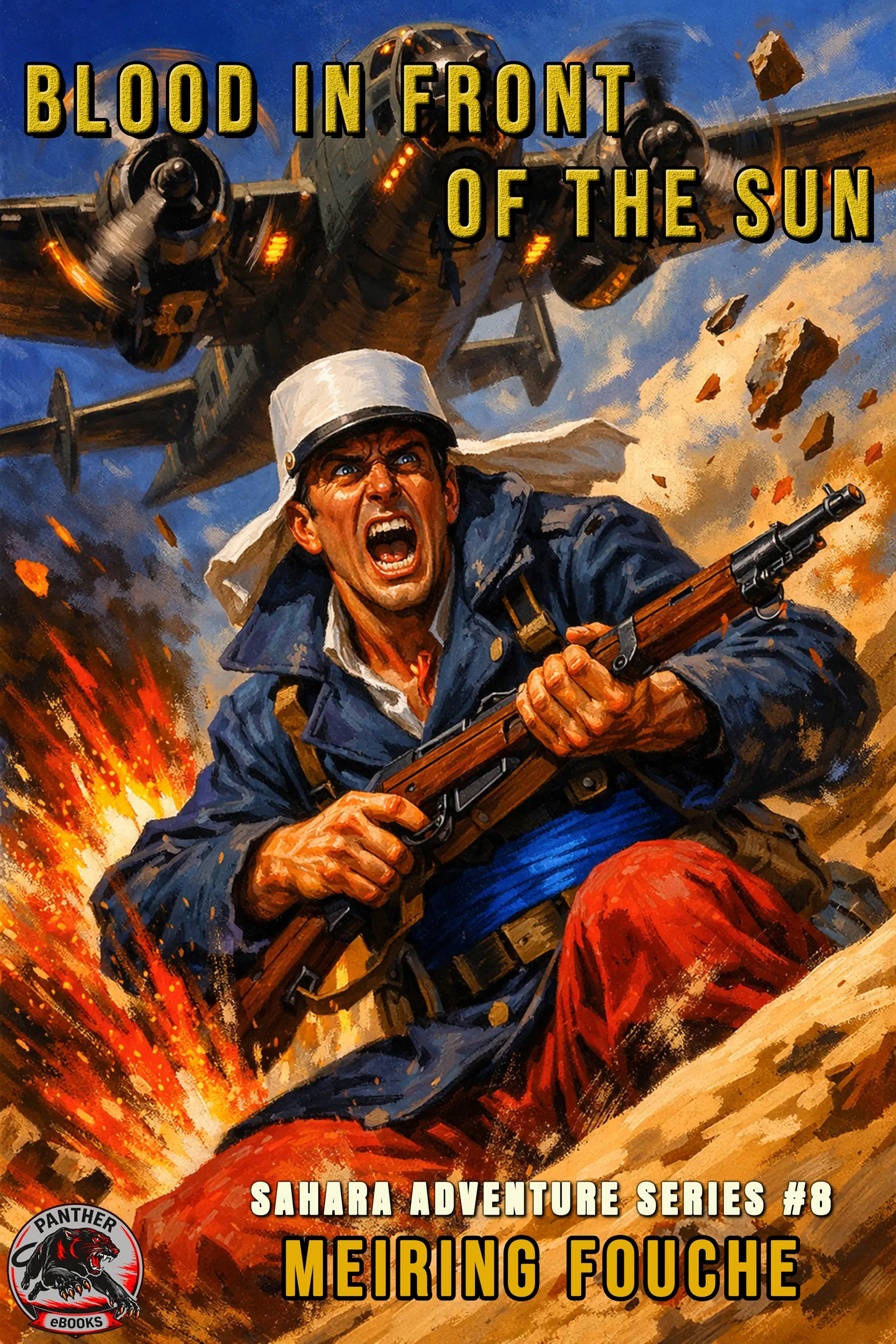 Blood in front of the Sun