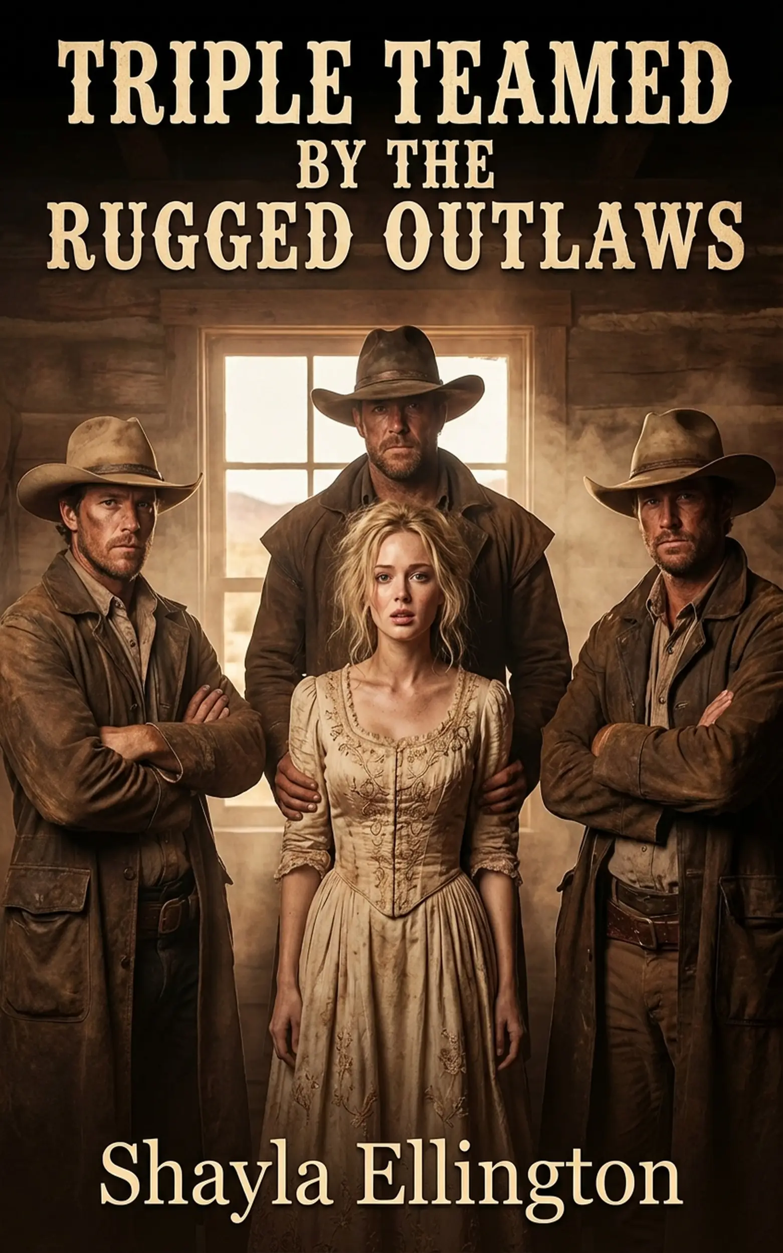 Triple Teamed By The Rugged Outlaws