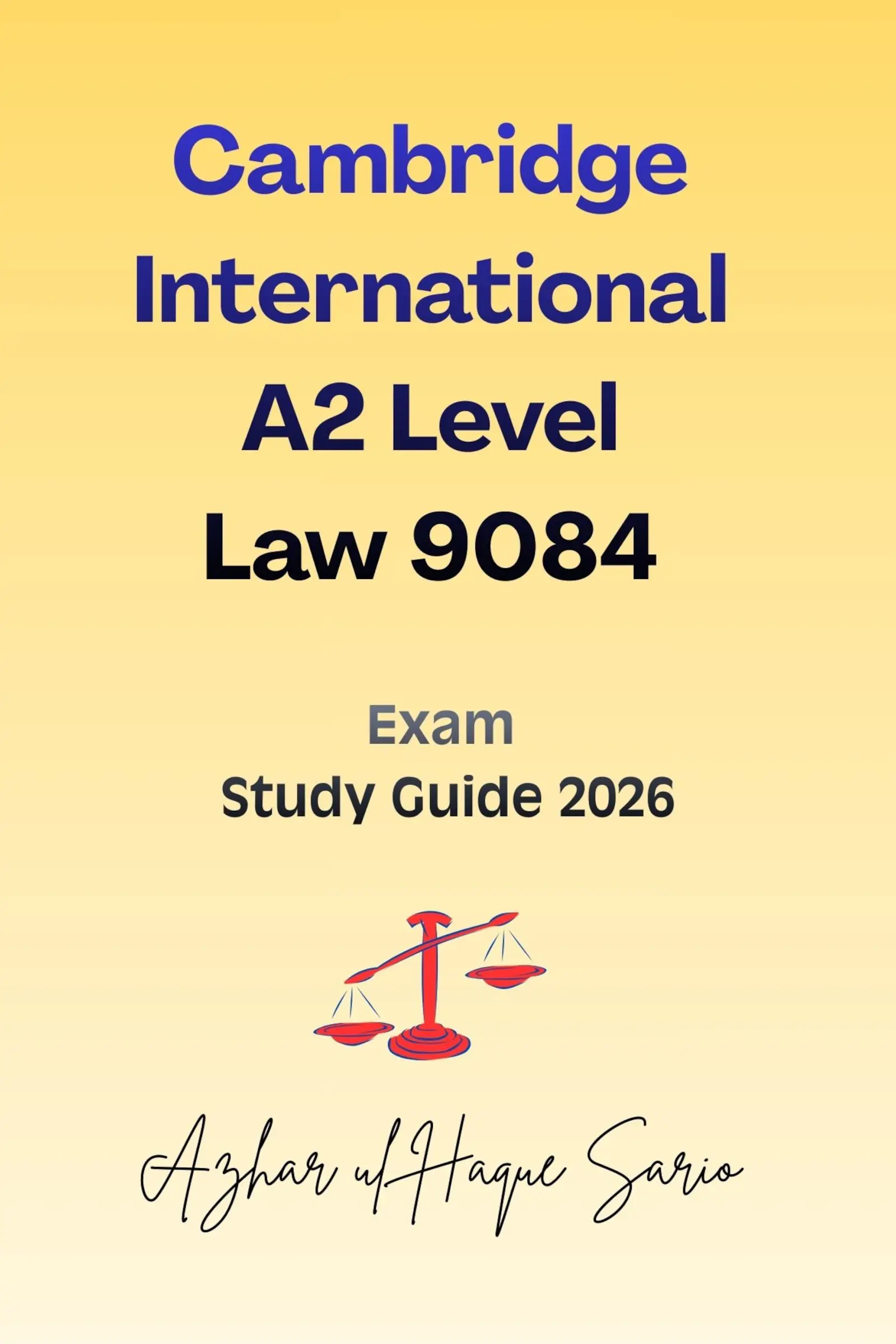 Cambridge International A2 Level Law 9084