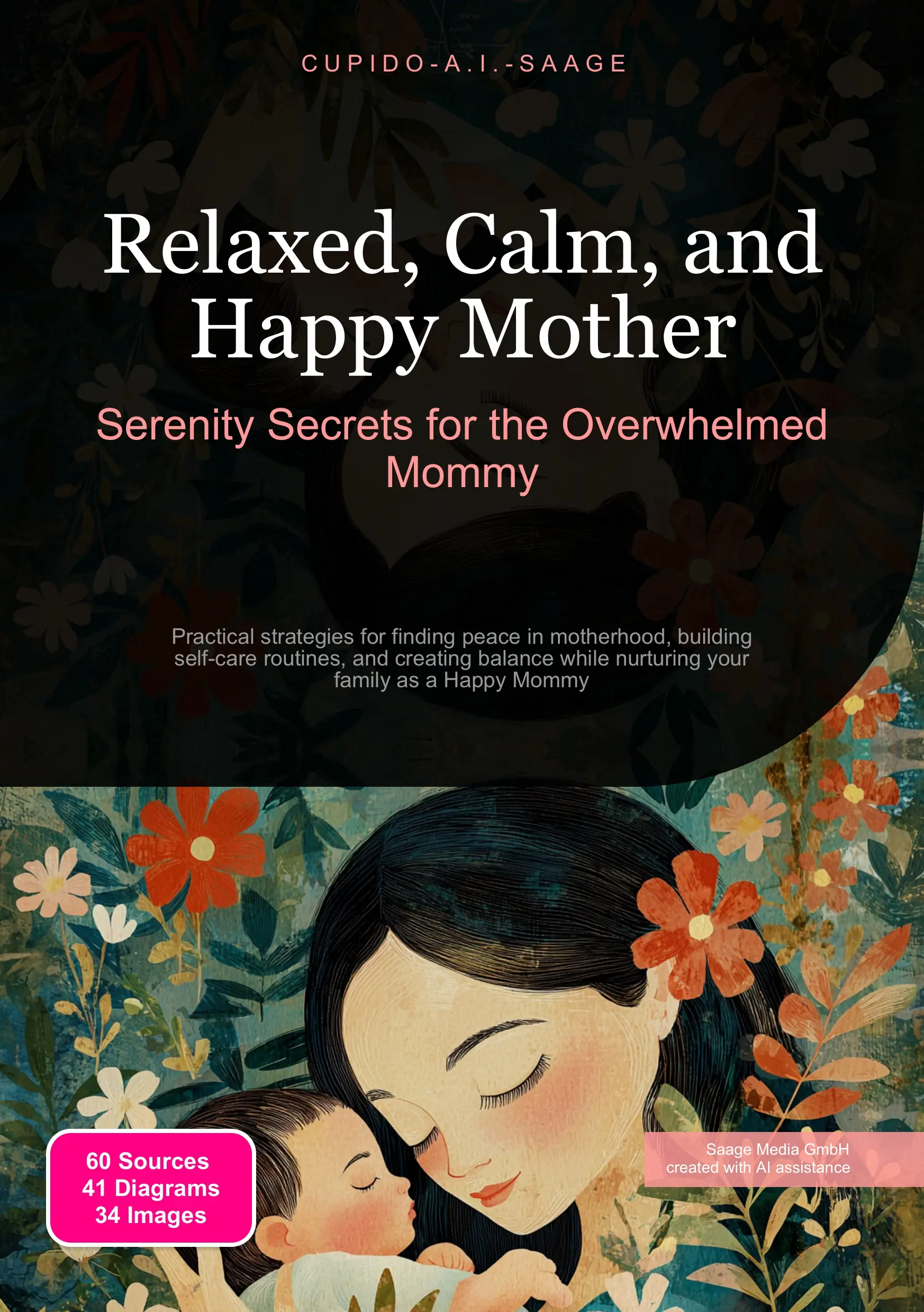 Relaxed, Calm, and Happy Mother