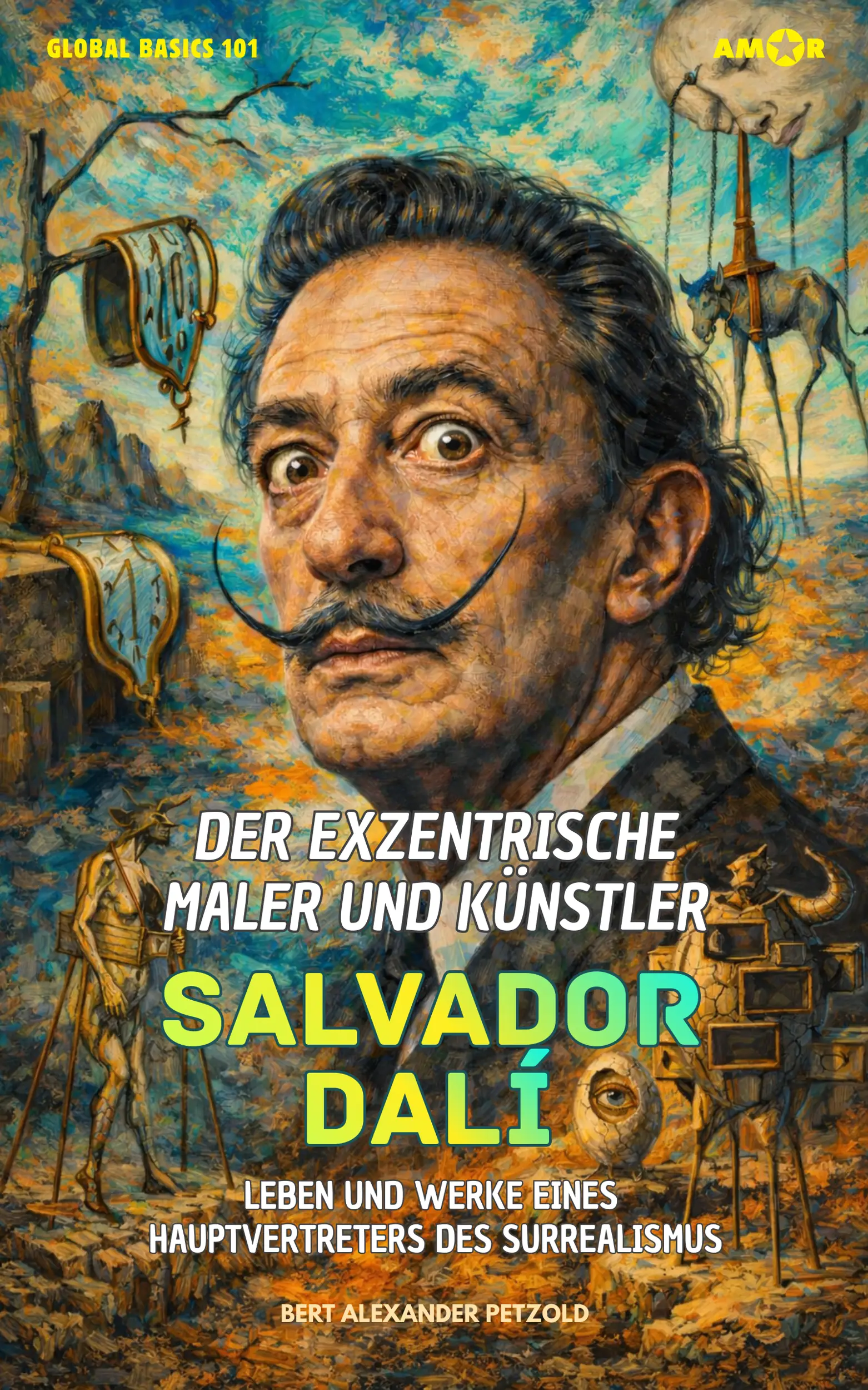 Der exzentrische Maler und Künstler Salvador Dalí