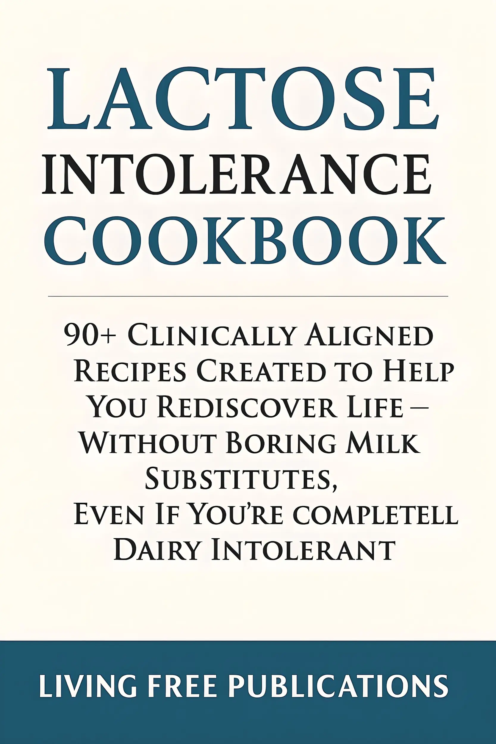 Lactose intolerance Cookbook