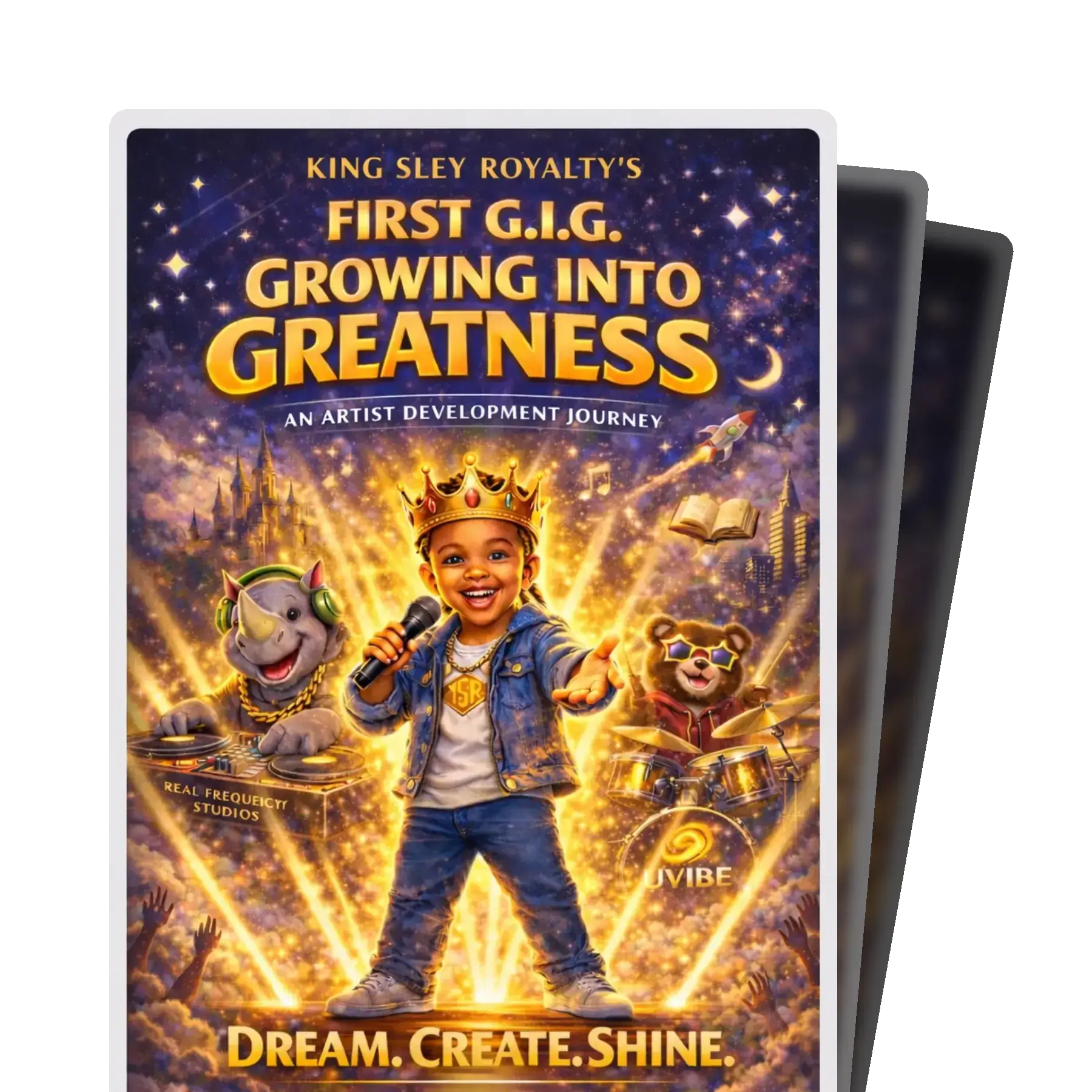 Read aloud King Sley Royalty's First G.I.G.. Listen now - ElevenReader