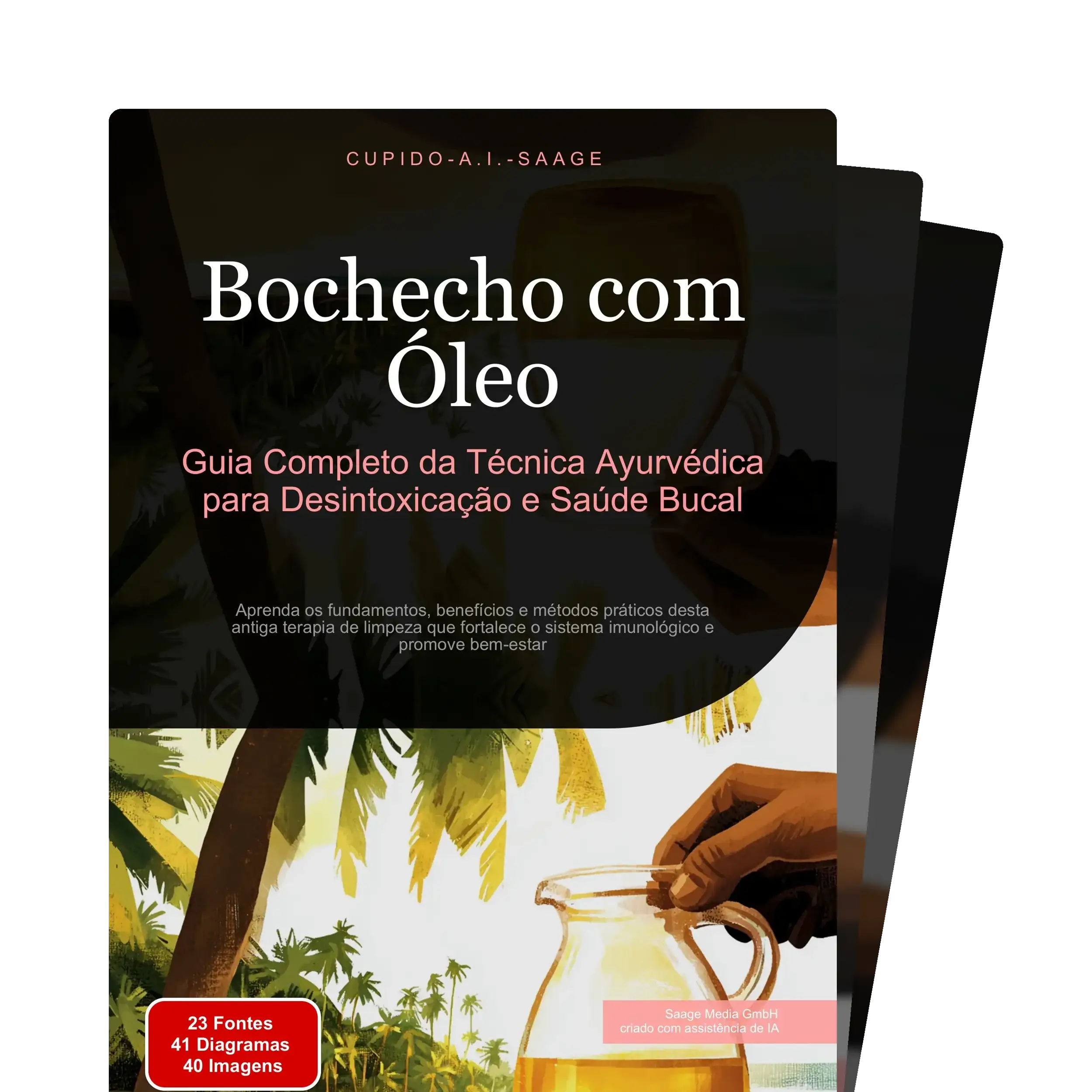 Bochecho com óleo