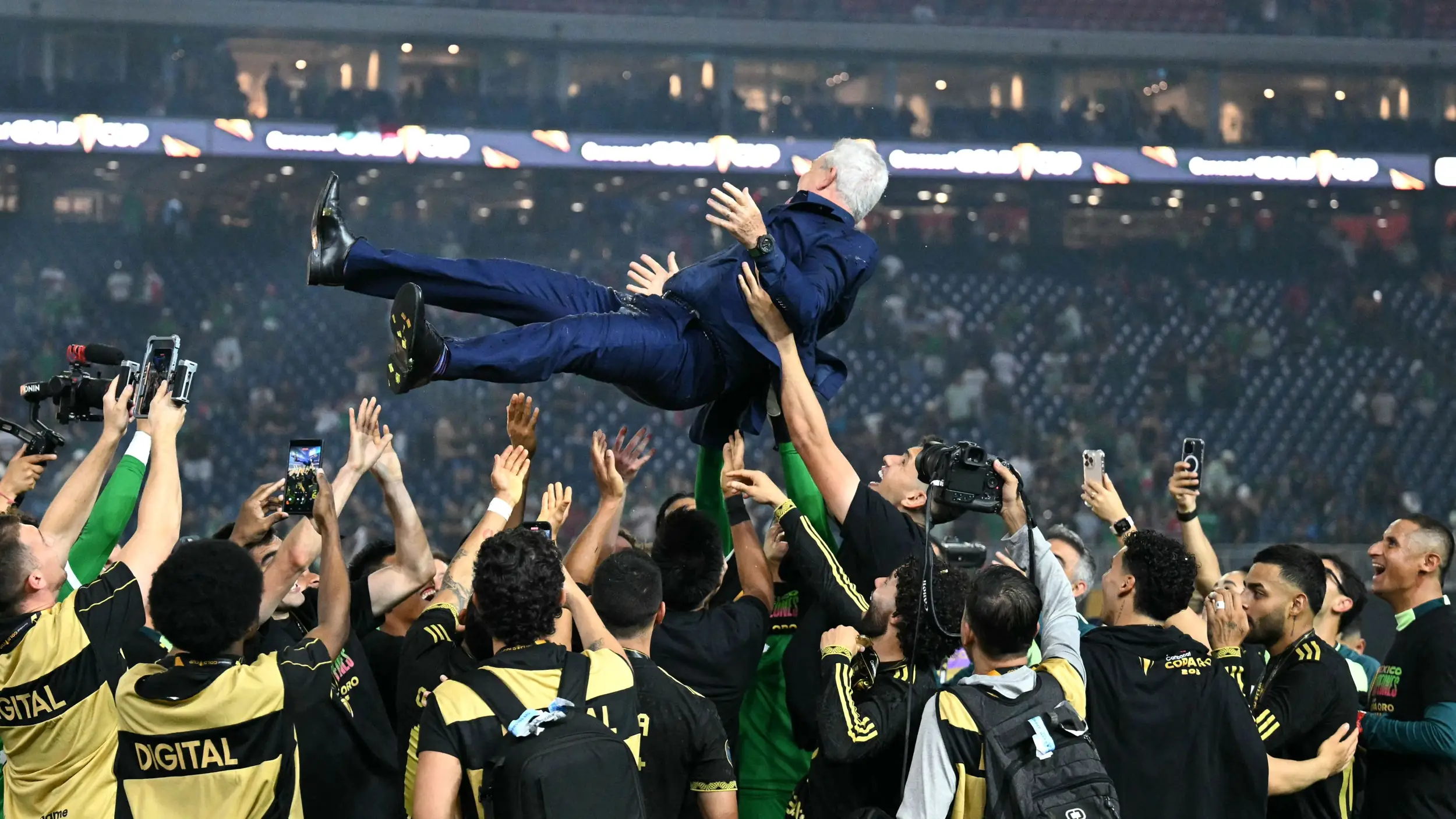 'We fulfilled the mission' - Javier Aguirre celebrates as he becomes first Mexico manager to win two Gold Cups