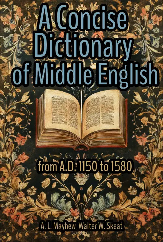 A Concise Dictionary of Middle English from A.D. 1150 to 1580