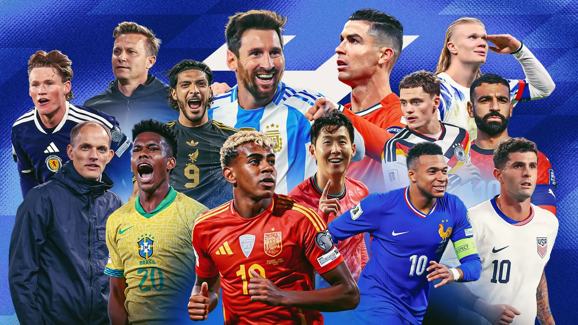 World Cup 2026 draw: England to face Croatia, USMNT draw Australia while Brazil face tricky clash with Morocco and Erling Haaland's Norway face Kylian Mbappe's France