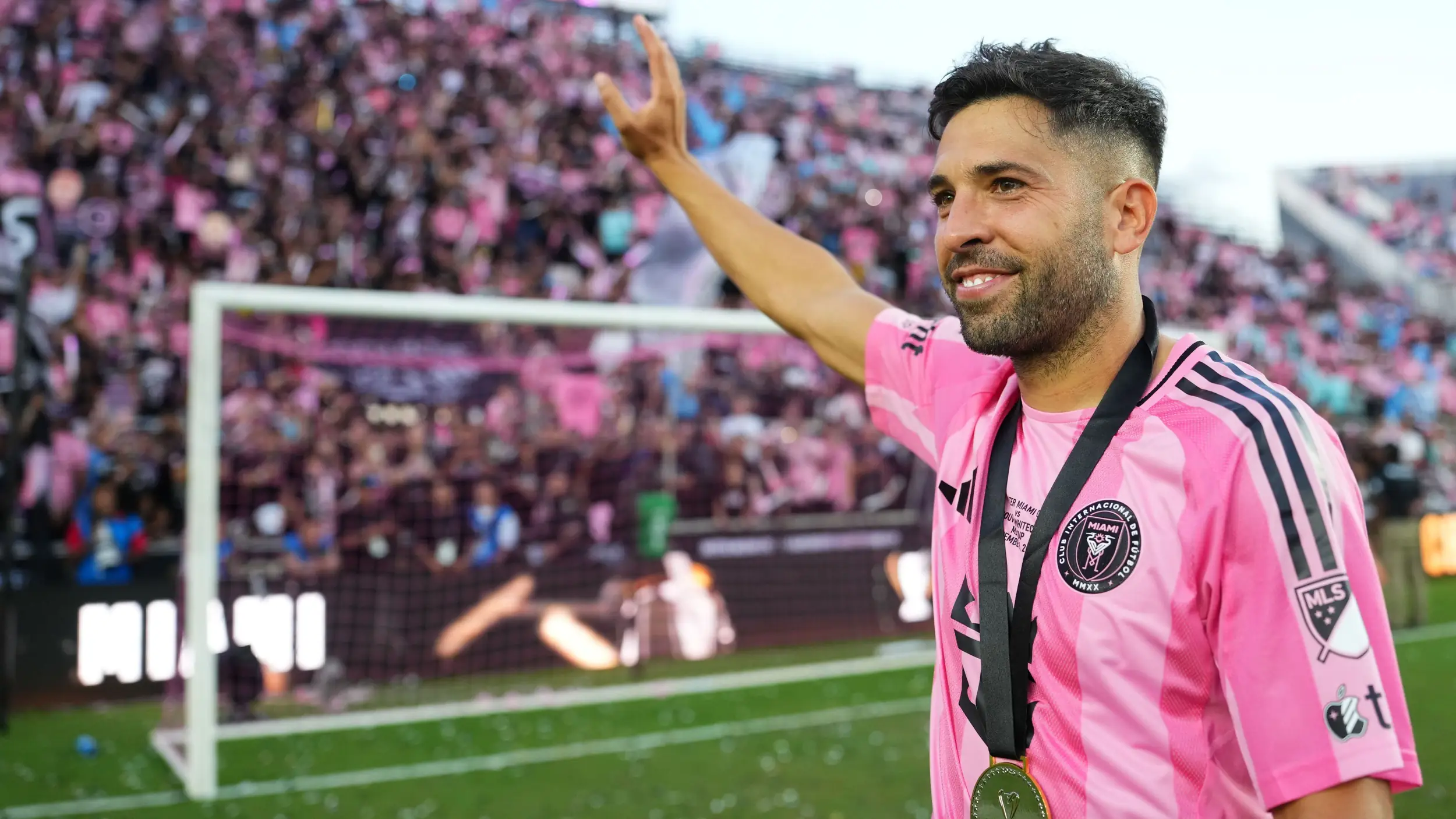 Inter Miami ready to confirm ‘done deal’ for Jordi Alba replacement as legendary Spanish left-back retires after MLS Cup glory