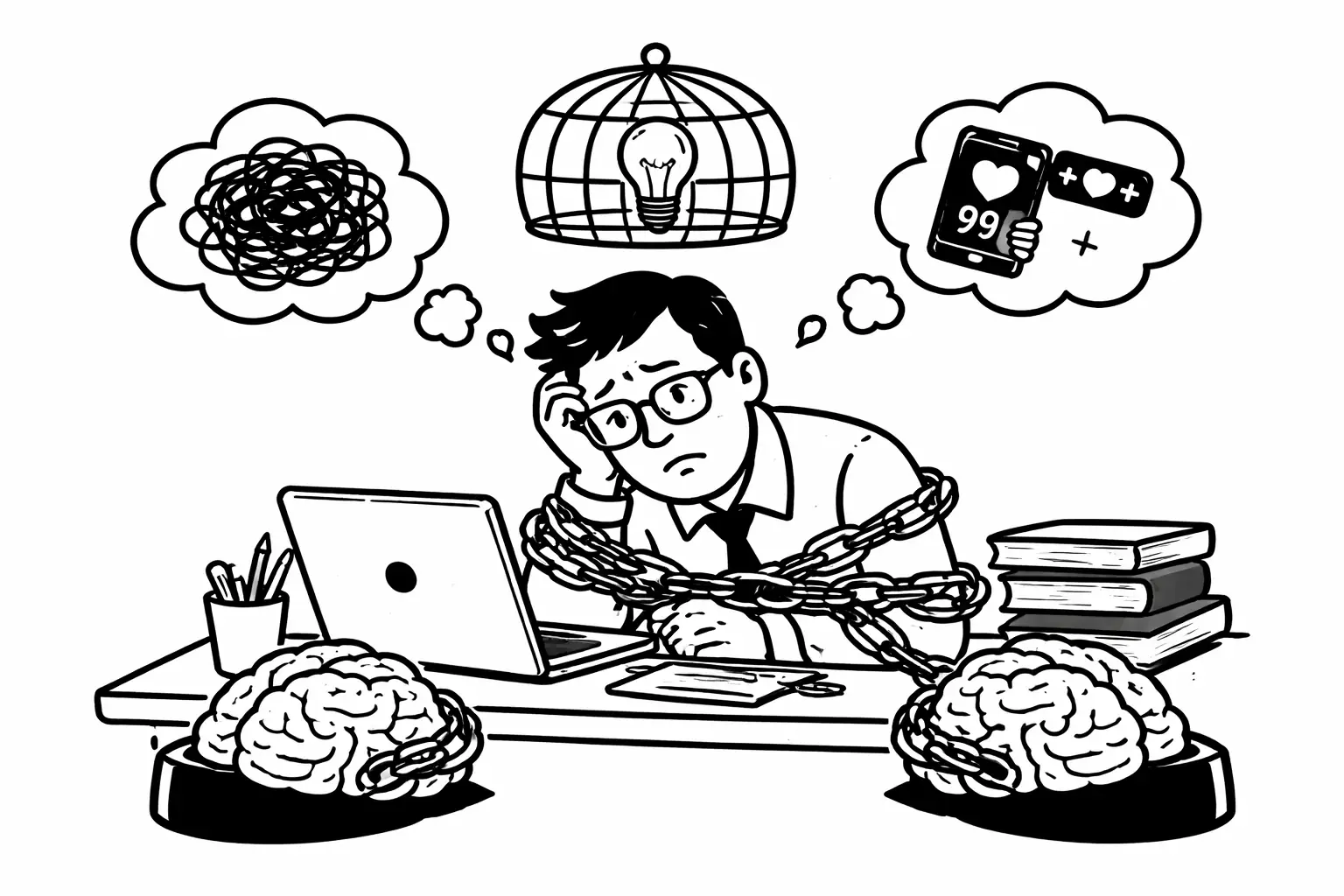 Why smart people stay stuck