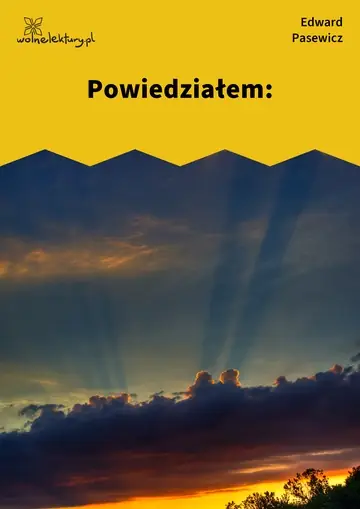 Powiedziałem:
