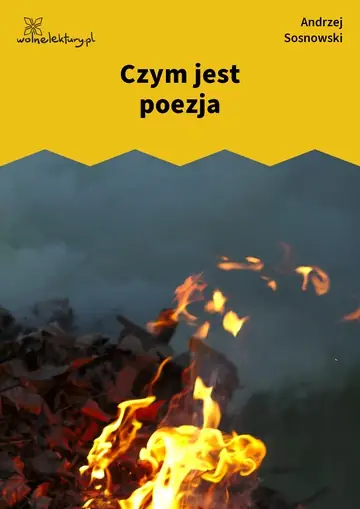 Czym jest poezja