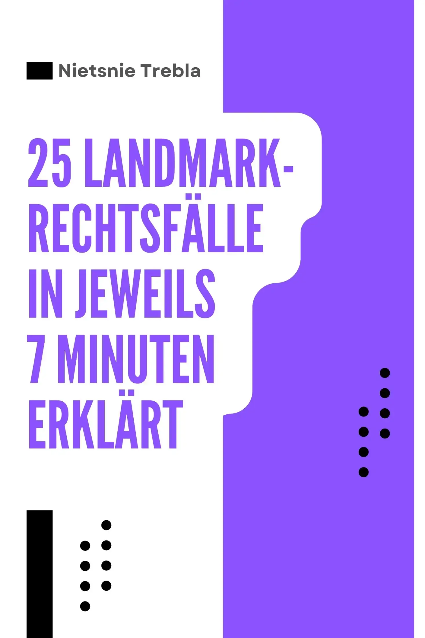 25 Landmark-Rechtsfälle in jeweils 7 Minuten Erklärt