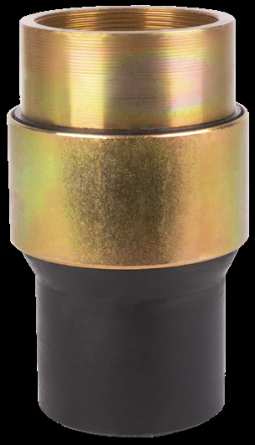 PE-Steel Transition Female · PE100 SDR11 16bar (water) / 10bar (gas)